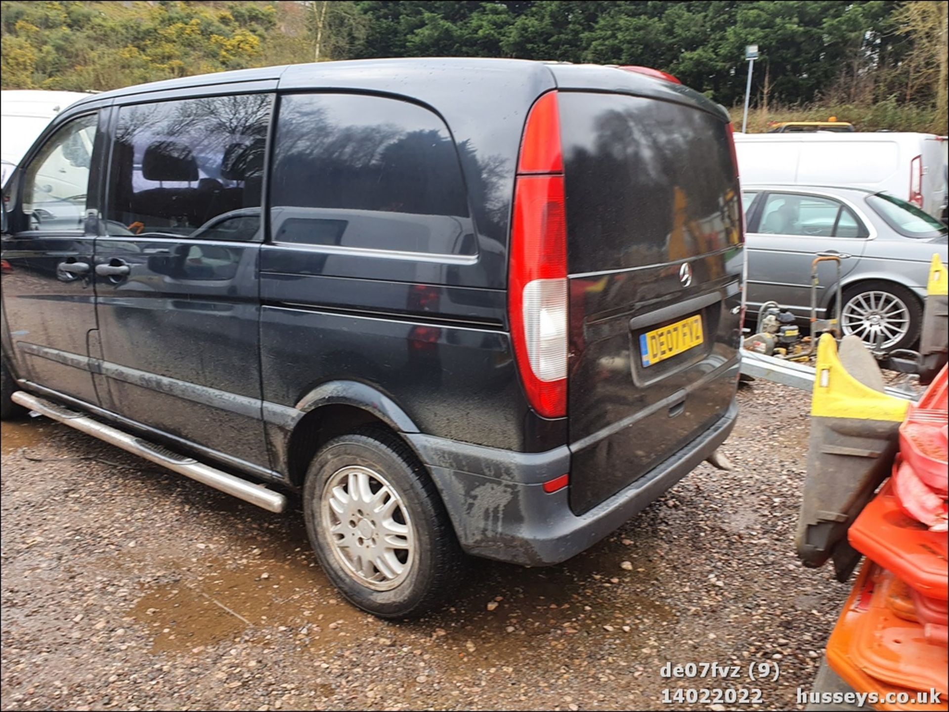 07/07 MERCEDES VITO 111 CDI COMPACT - 2148cc Van (Black) - Image 9 of 29