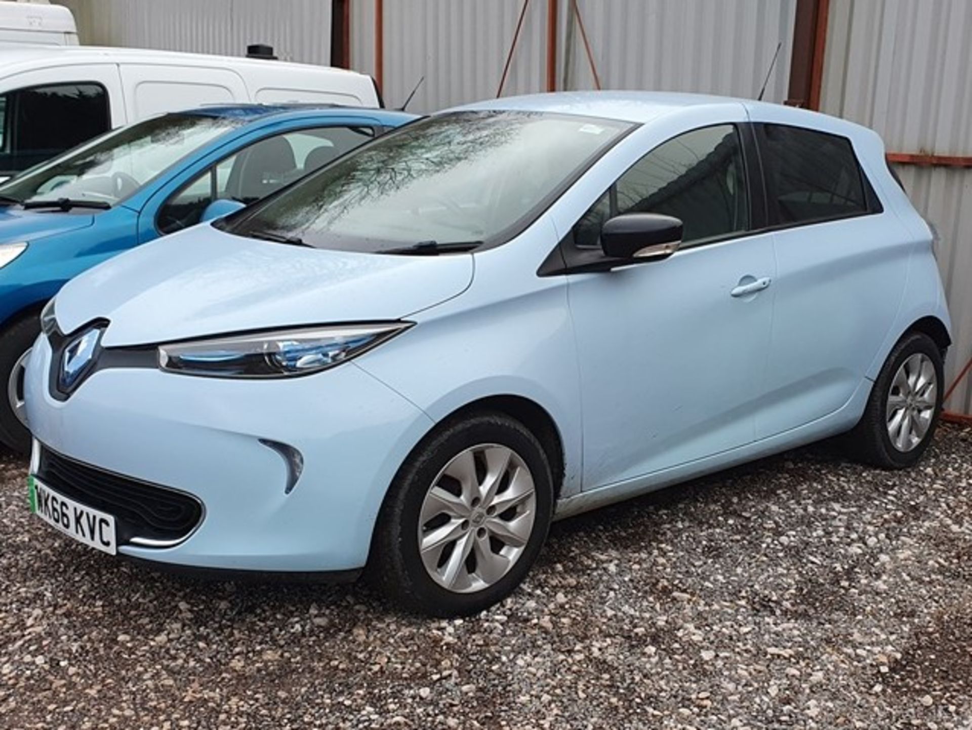 16/66 RENAULT ZOE I DYNAMIQUE NAV AUTO ELECTRIC 3dr Hatchback (Blue, 17k)