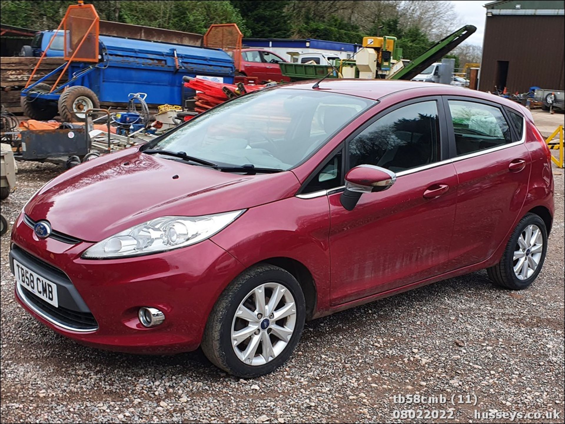 08/58 FORD FIESTA ZETEC 96 - 1388cc 5dr Hatchback (Red, 101k)