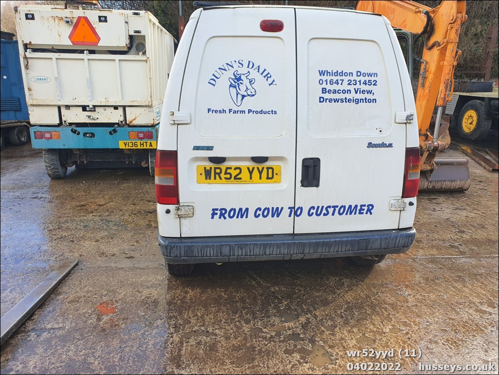 02/52 FIAT SCUDO JTD EL SWB - 1997cc Van (White) - Image 18 of 32