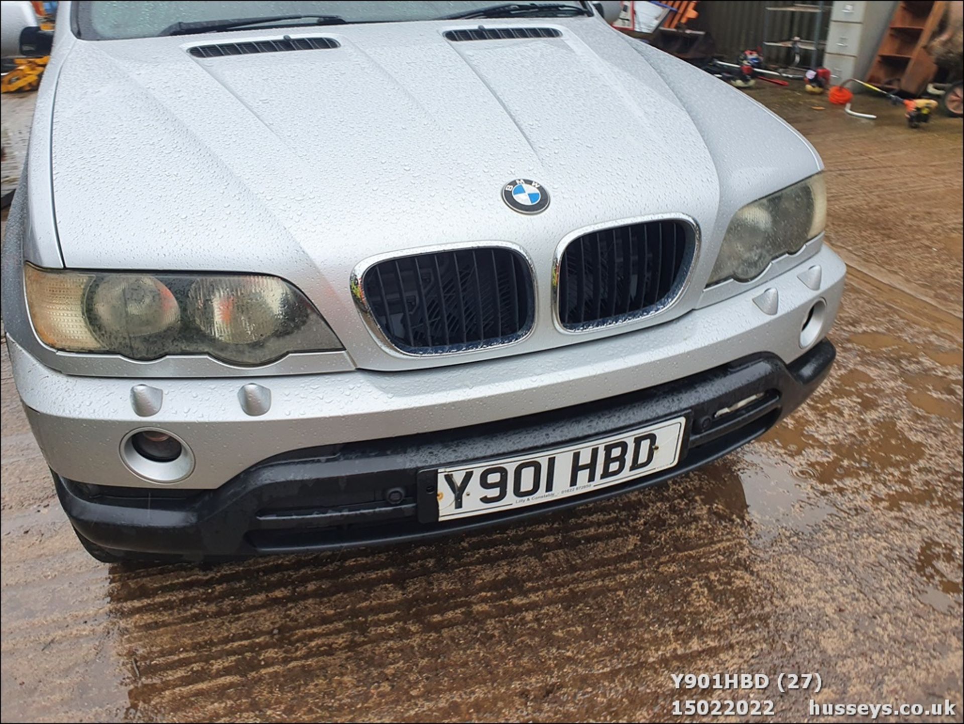 2001 BMW X5 SPORT AUTO - 2979cc 5dr Estate (Silver, 118k) - Image 27 of 41