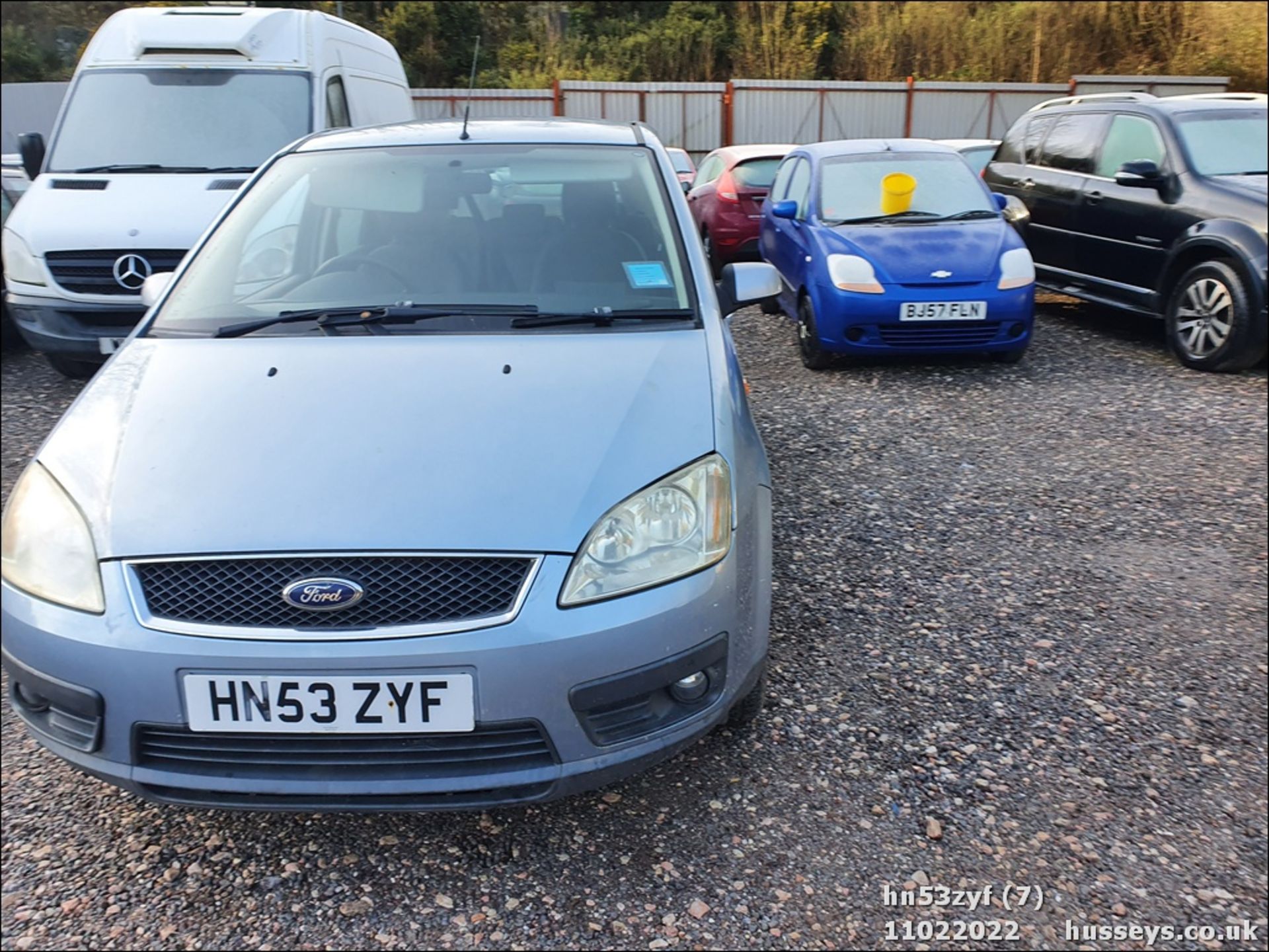 03/53 FORD FOCUS C-MAX ZETEC - 1798cc 5dr MPV (Silver, 114k) - Image 7 of 34