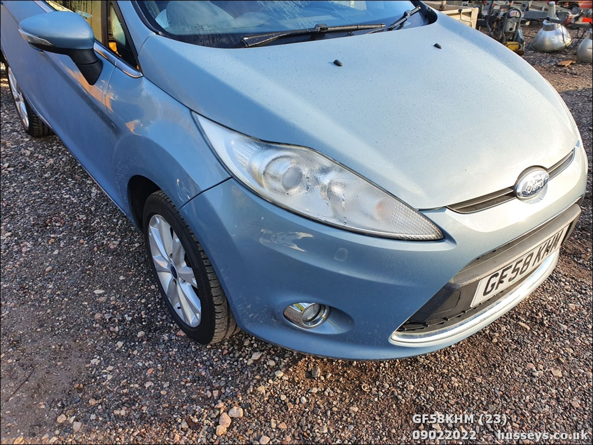 08/58 FORD FIESTA ZETEC 68 TDCI - 1399cc 5dr Hatchback (Blue, 94k) - Image 24 of 44