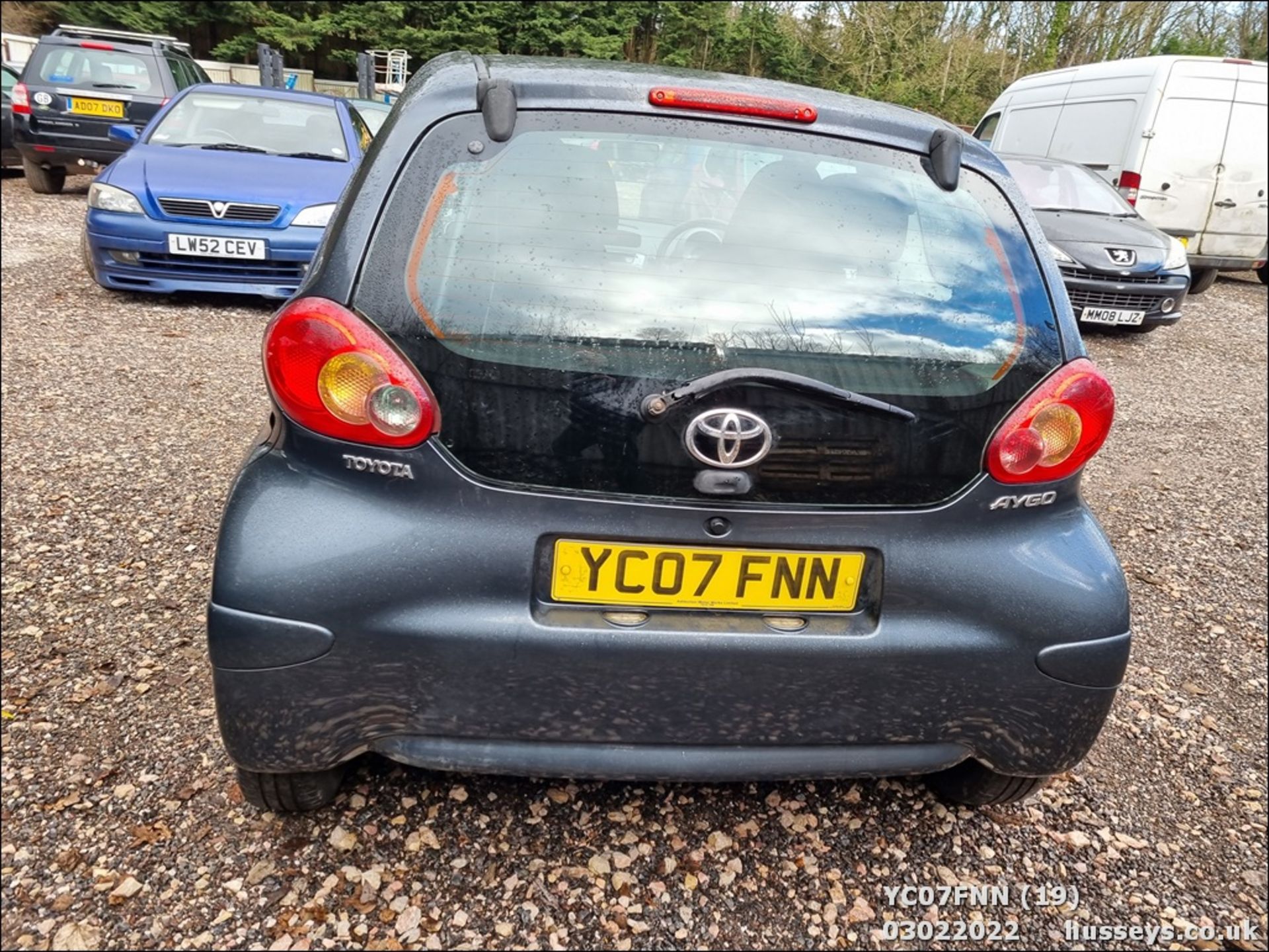 07/07 TOYOTA AYGO+ VVT-I - 998cc 3dr Hatchback (Grey, 137k) - Image 19 of 22