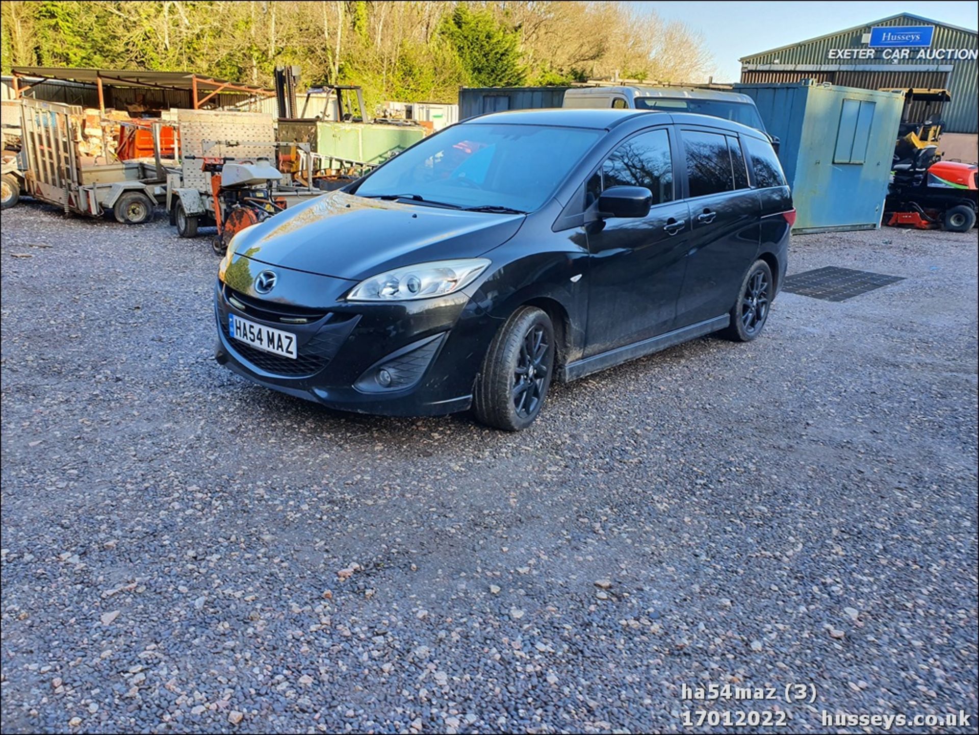 12/54 MAZDA 5 SPORT NAV D - 1560cc 5dr MPV (Black, 109k) - Image 3 of 35