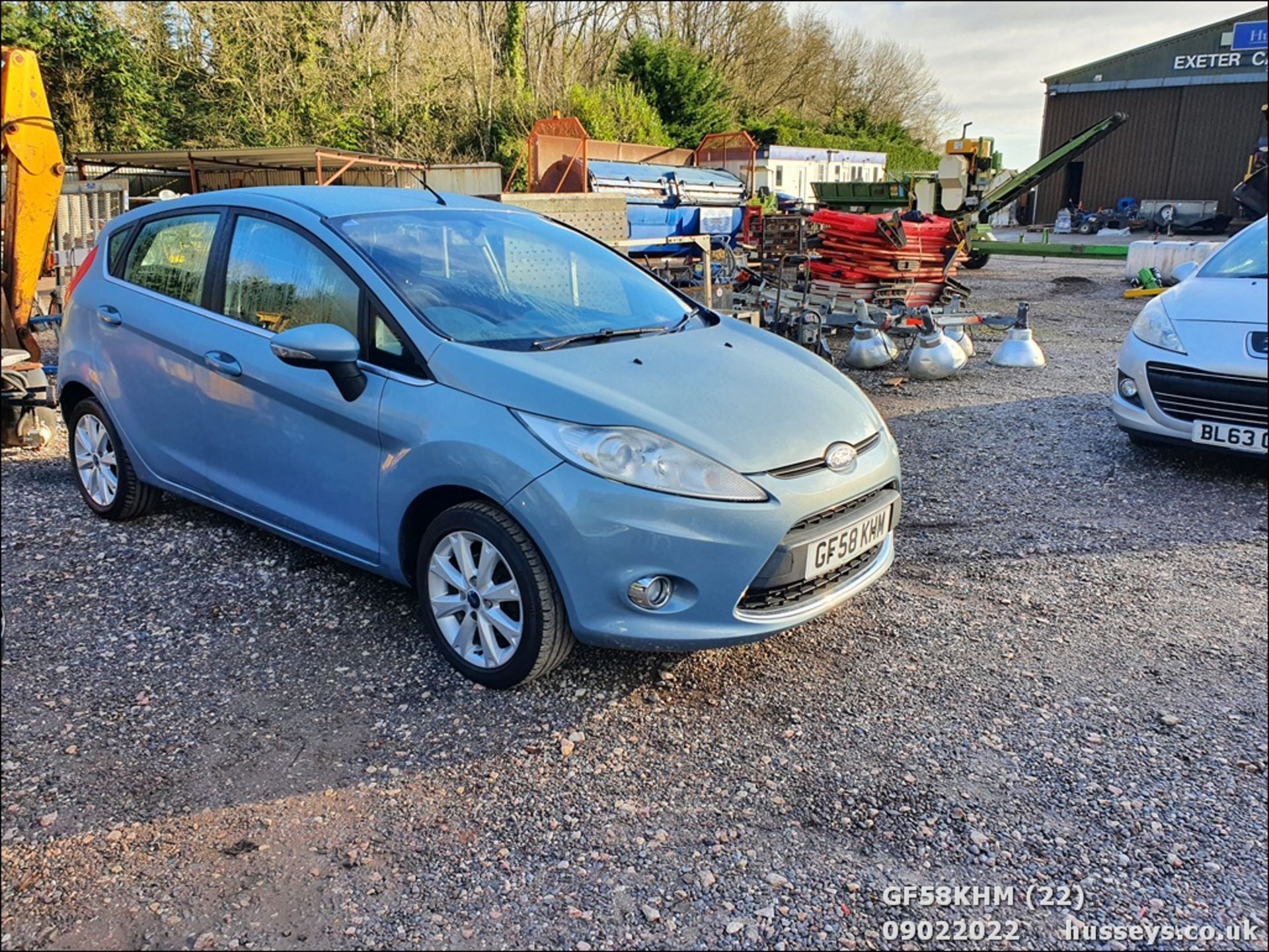 08/58 FORD FIESTA ZETEC 68 TDCI - 1399cc 5dr Hatchback (Blue, 94k) - Image 23 of 44