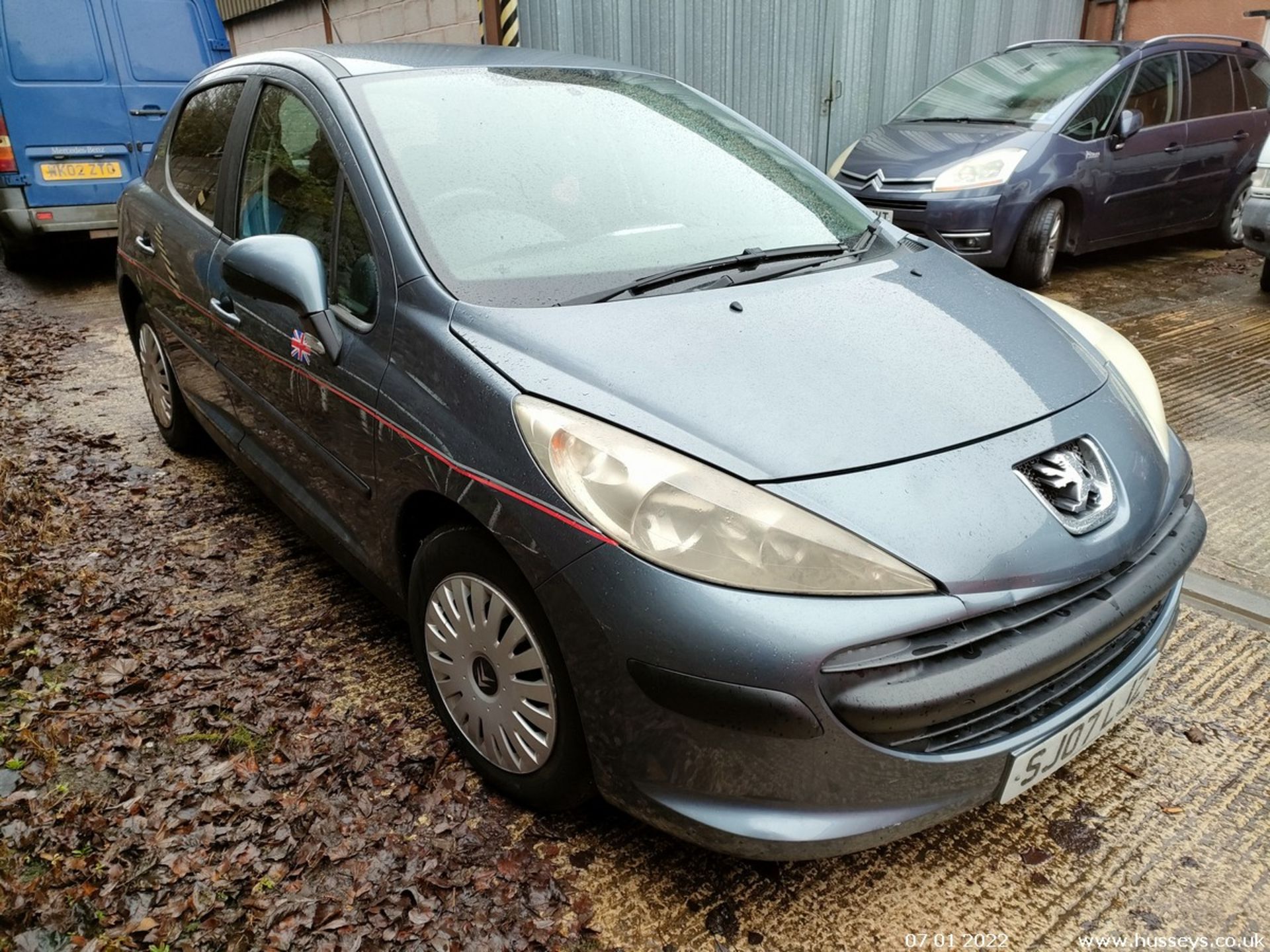 07/07 PEUGEOT 207 S - 1360cc 5dr Hatchback (Grey, 96k) - Image 14 of 23