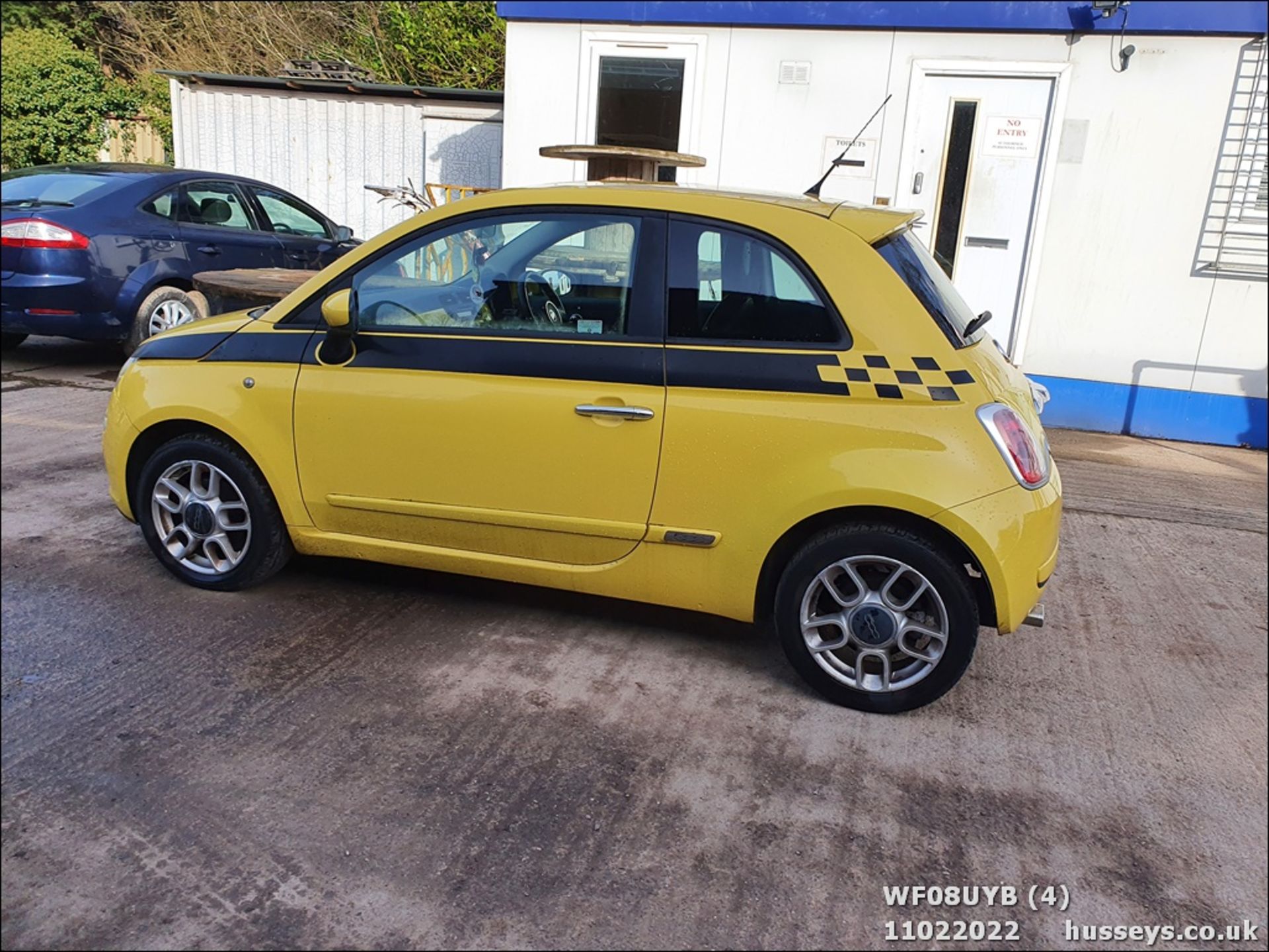 08/08 FIAT 500 SPORT RHD - 1368cc 3dr Hatchback (Yellow) - Image 4 of 26