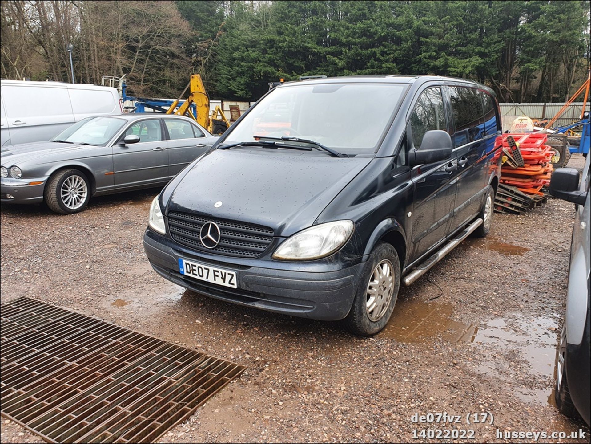 07/07 MERCEDES VITO 111 CDI COMPACT - 2148cc Van (Black) - Image 17 of 29