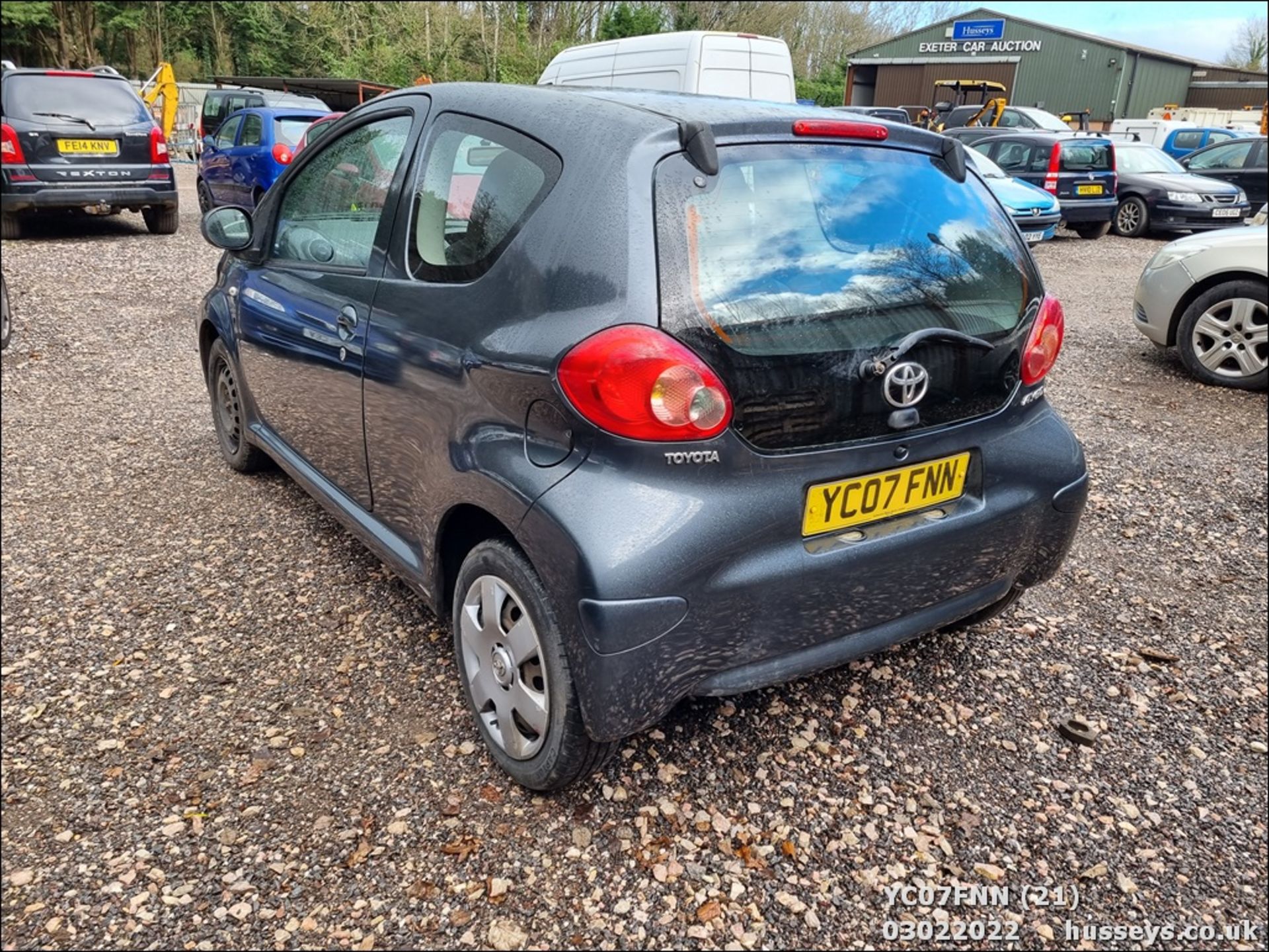 07/07 TOYOTA AYGO+ VVT-I - 998cc 3dr Hatchback (Grey, 137k) - Image 21 of 22