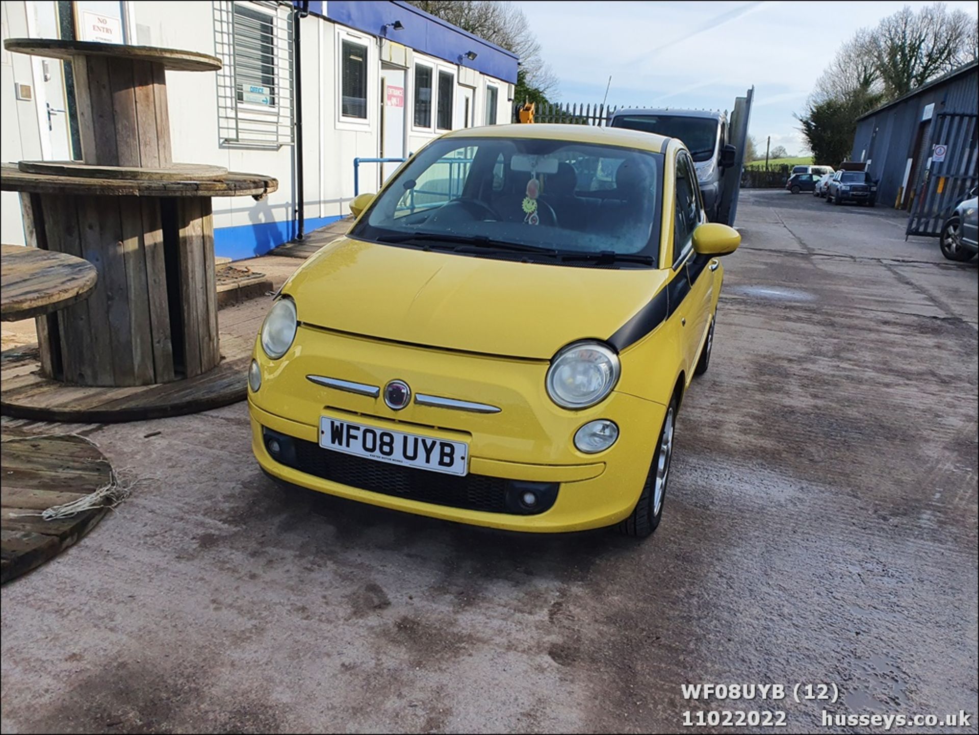 08/08 FIAT 500 SPORT RHD - 1368cc 3dr Hatchback (Yellow) - Image 12 of 26