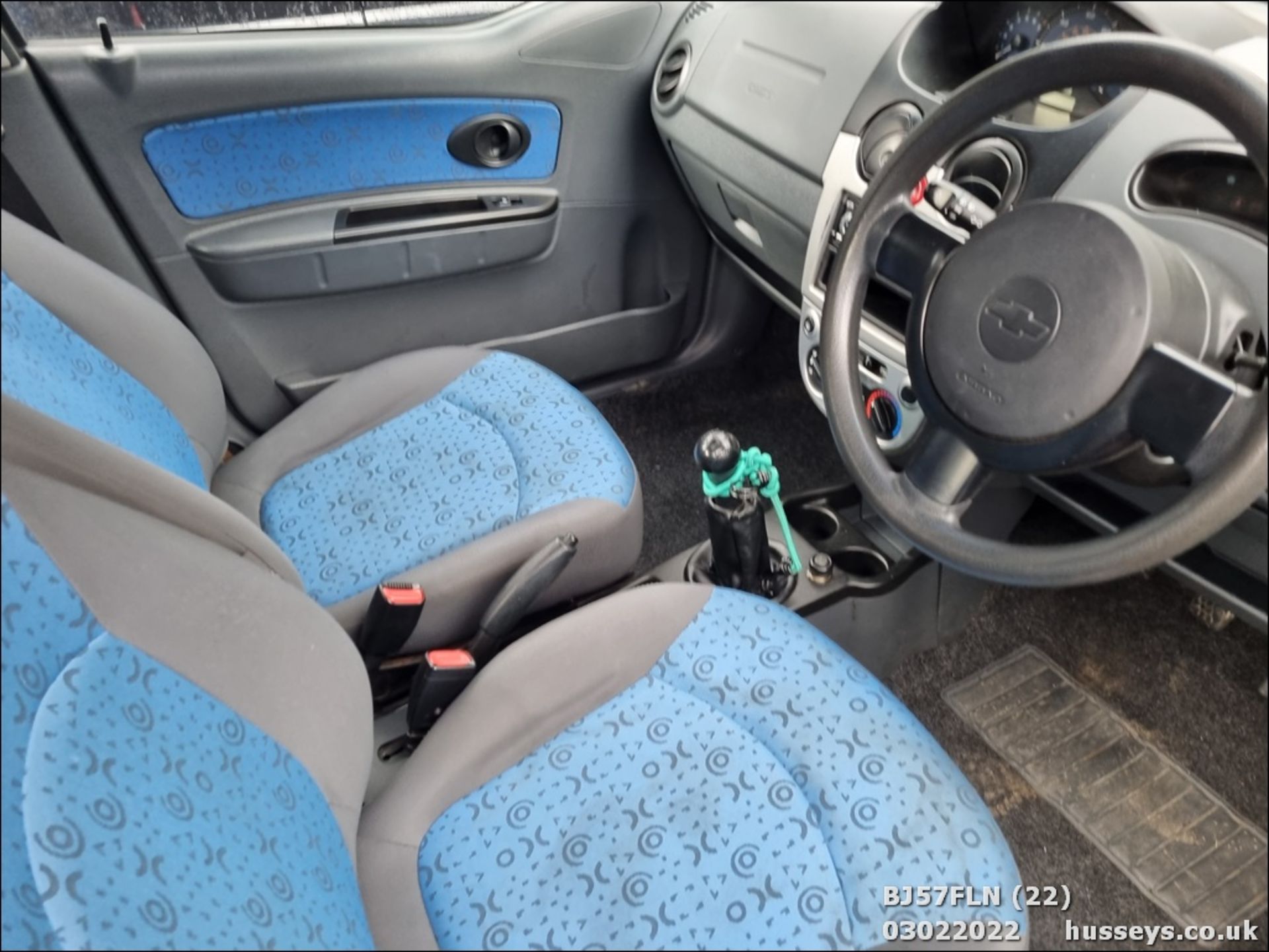 07/57 CHEVROLET MATIZ SE - 995cc 5dr Hatchback (Blue) - Image 22 of 27