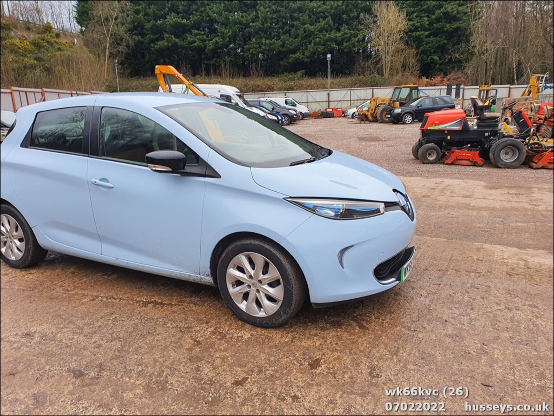 16/66 RENAULT ZOE I DYNAMIQUE NAV AUTO ELECTRIC 3dr Hatchback (Blue, 17k) - Image 26 of 27