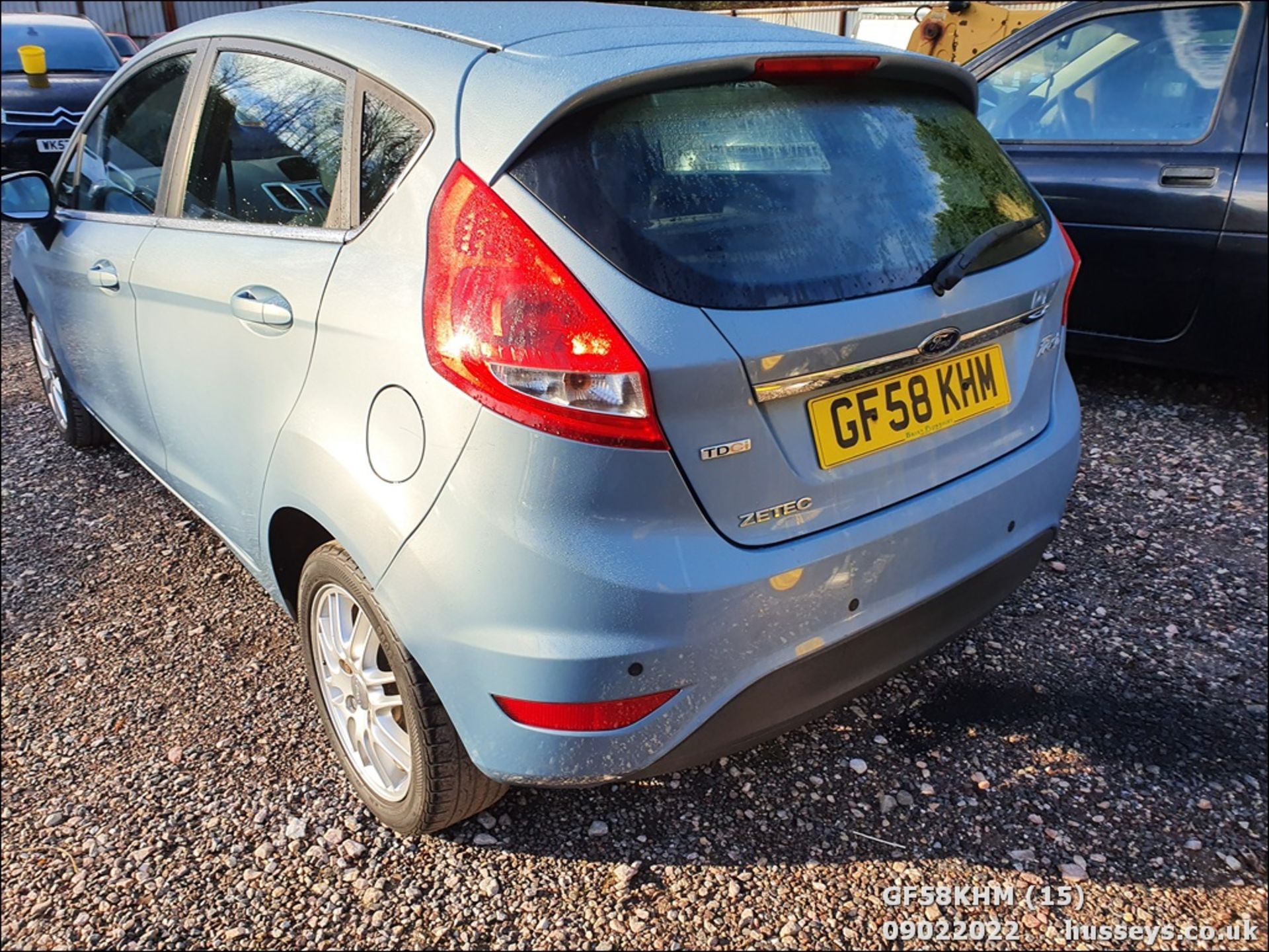 08/58 FORD FIESTA ZETEC 68 TDCI - 1399cc 5dr Hatchback (Blue, 94k) - Image 16 of 44