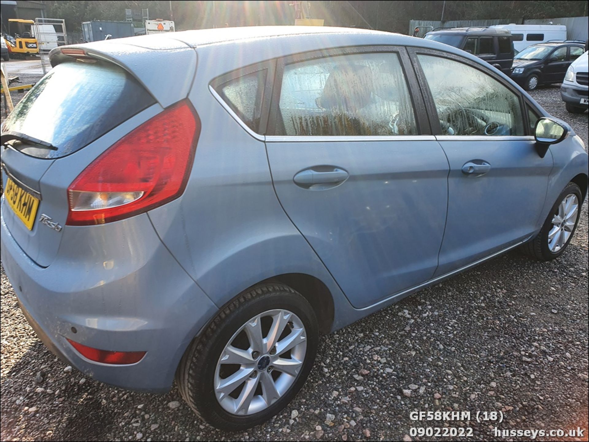 08/58 FORD FIESTA ZETEC 68 TDCI - 1399cc 5dr Hatchback (Blue, 94k) - Image 19 of 44