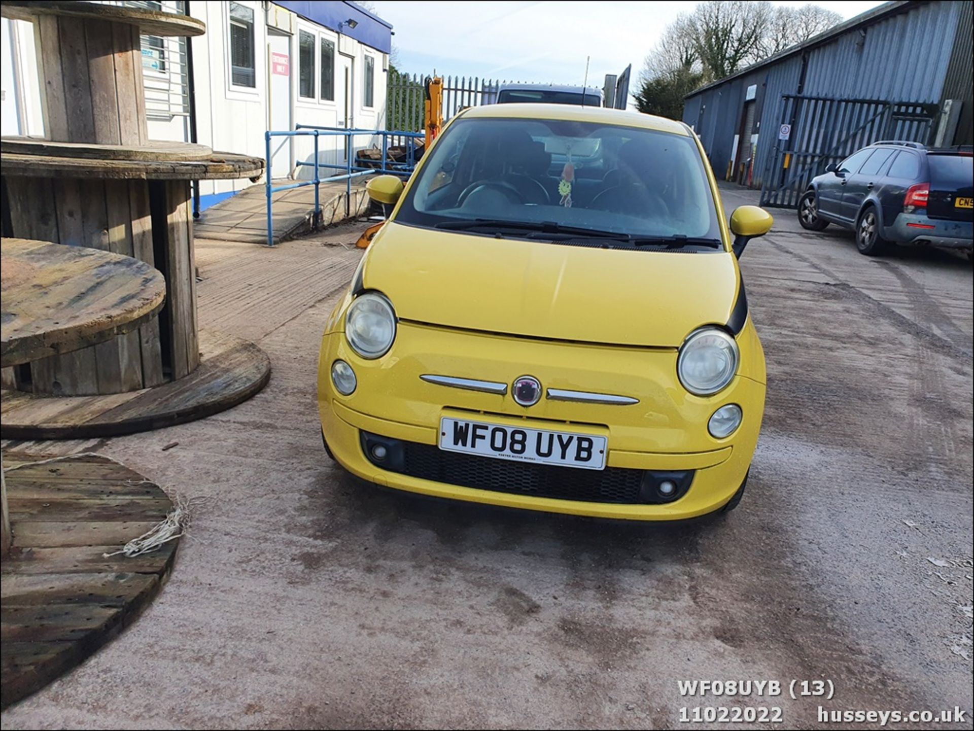 08/08 FIAT 500 SPORT RHD - 1368cc 3dr Hatchback (Yellow) - Image 13 of 26