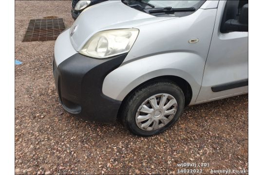 09/09 FIAT FIORINO COMBI 16V M-JET - 1248cc 5dr MPV (Silver, 72k) - Image 20 of 29