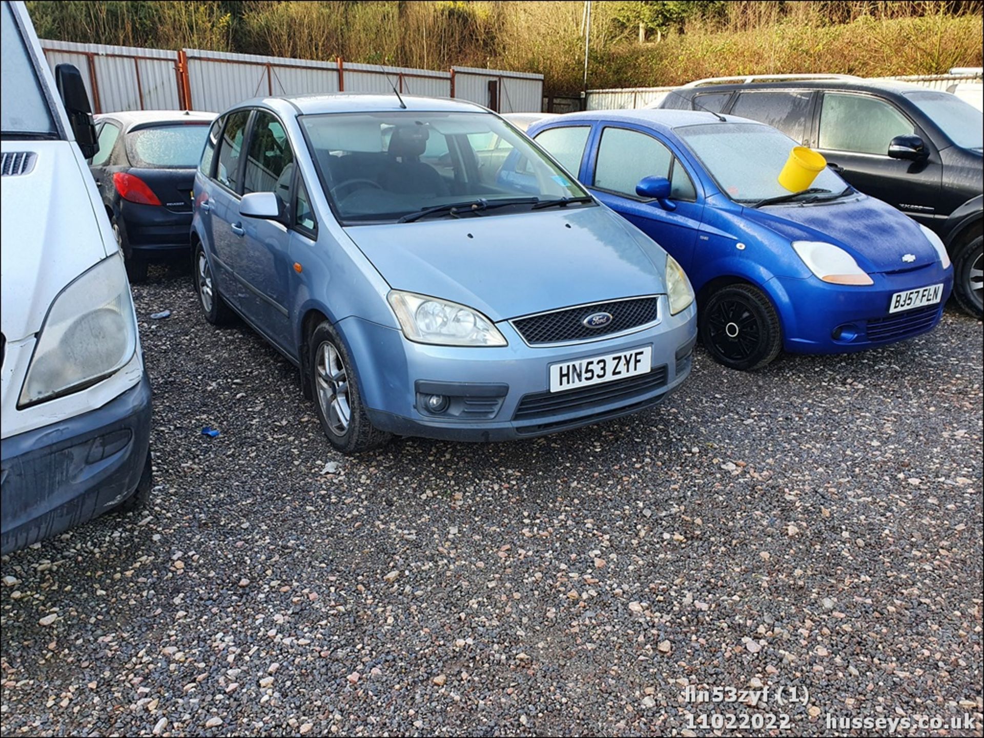 03/53 FORD FOCUS C-MAX ZETEC - 1798cc 5dr MPV (Silver, 114k) - Image 2 of 34