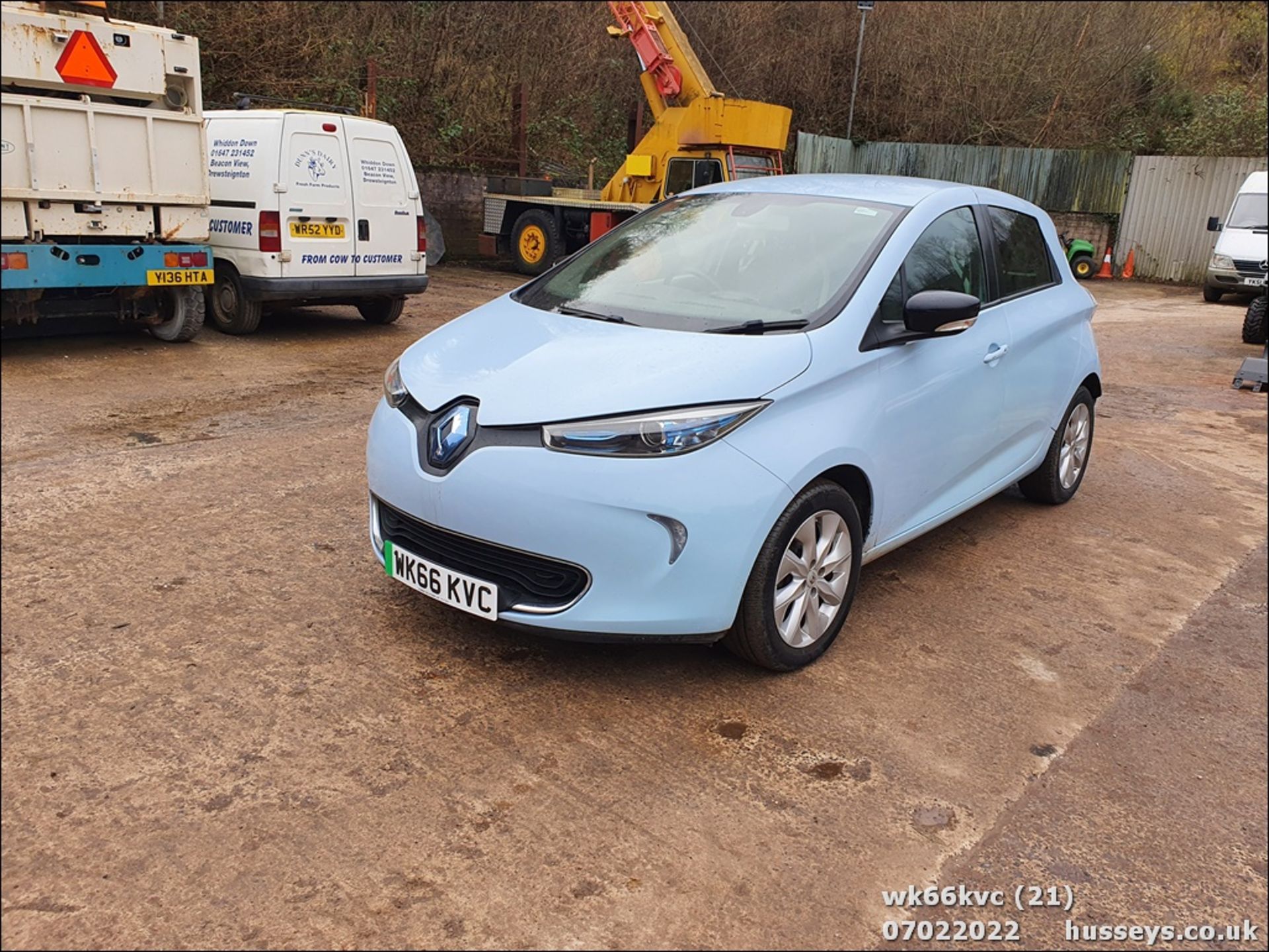 16/66 RENAULT ZOE I DYNAMIQUE NAV AUTO ELECTRIC 3dr Hatchback (Blue, 17k) - Image 21 of 27