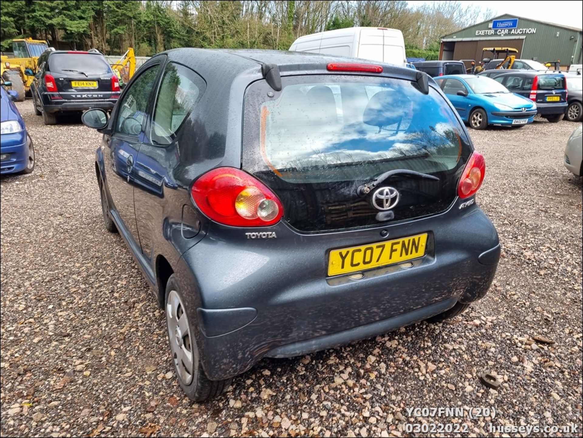 07/07 TOYOTA AYGO+ VVT-I - 998cc 3dr Hatchback (Grey, 137k) - Image 20 of 22