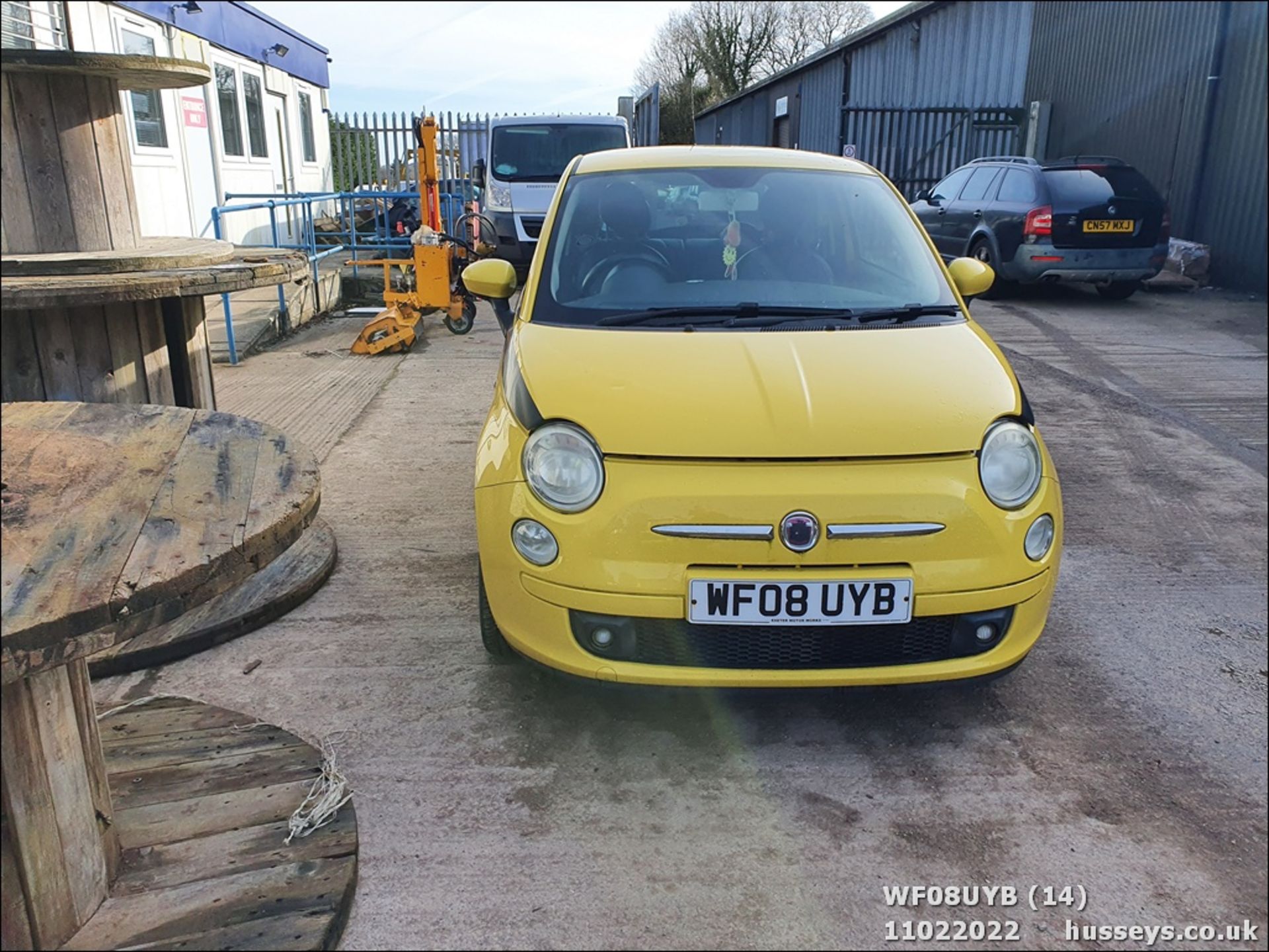 08/08 FIAT 500 SPORT RHD - 1368cc 3dr Hatchback (Yellow) - Image 14 of 26