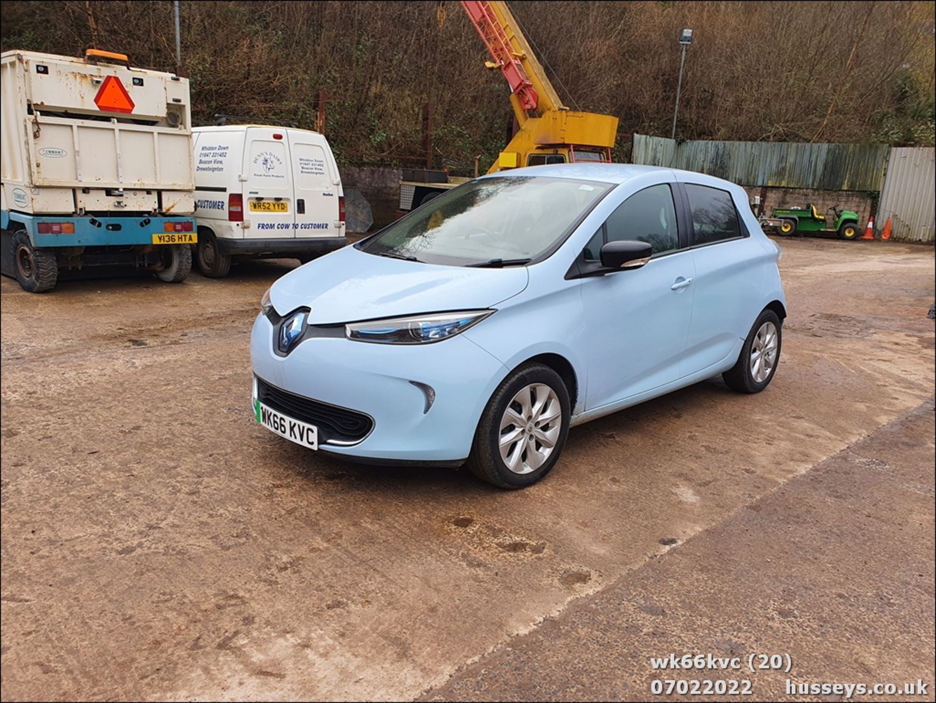 16/66 RENAULT ZOE I DYNAMIQUE NAV AUTO ELECTRIC 3dr Hatchback (Blue, 17k) - Image 20 of 27