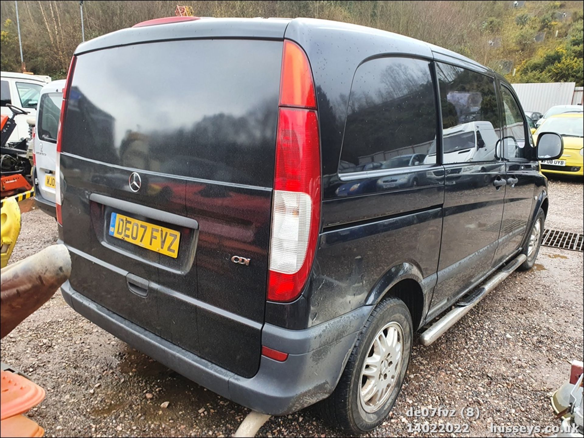 07/07 MERCEDES VITO 111 CDI COMPACT - 2148cc Van (Black) - Image 8 of 29