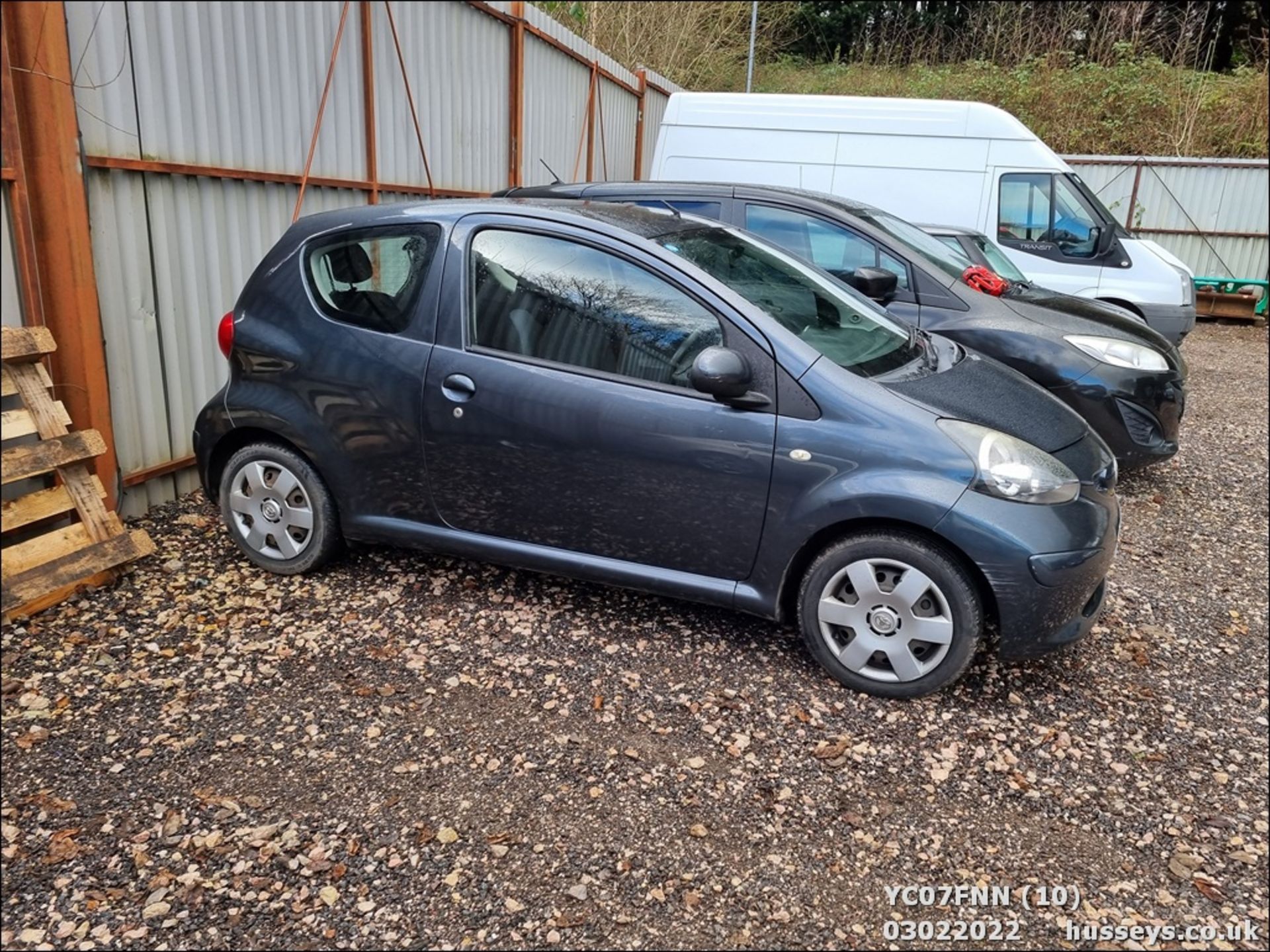 07/07 TOYOTA AYGO+ VVT-I - 998cc 3dr Hatchback (Grey, 137k) - Image 10 of 22