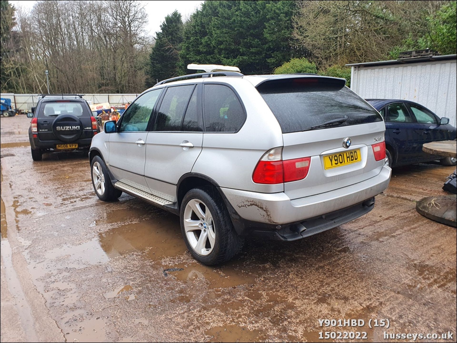 2001 BMW X5 SPORT AUTO - 2979cc 5dr Estate (Silver, 118k) - Image 15 of 41