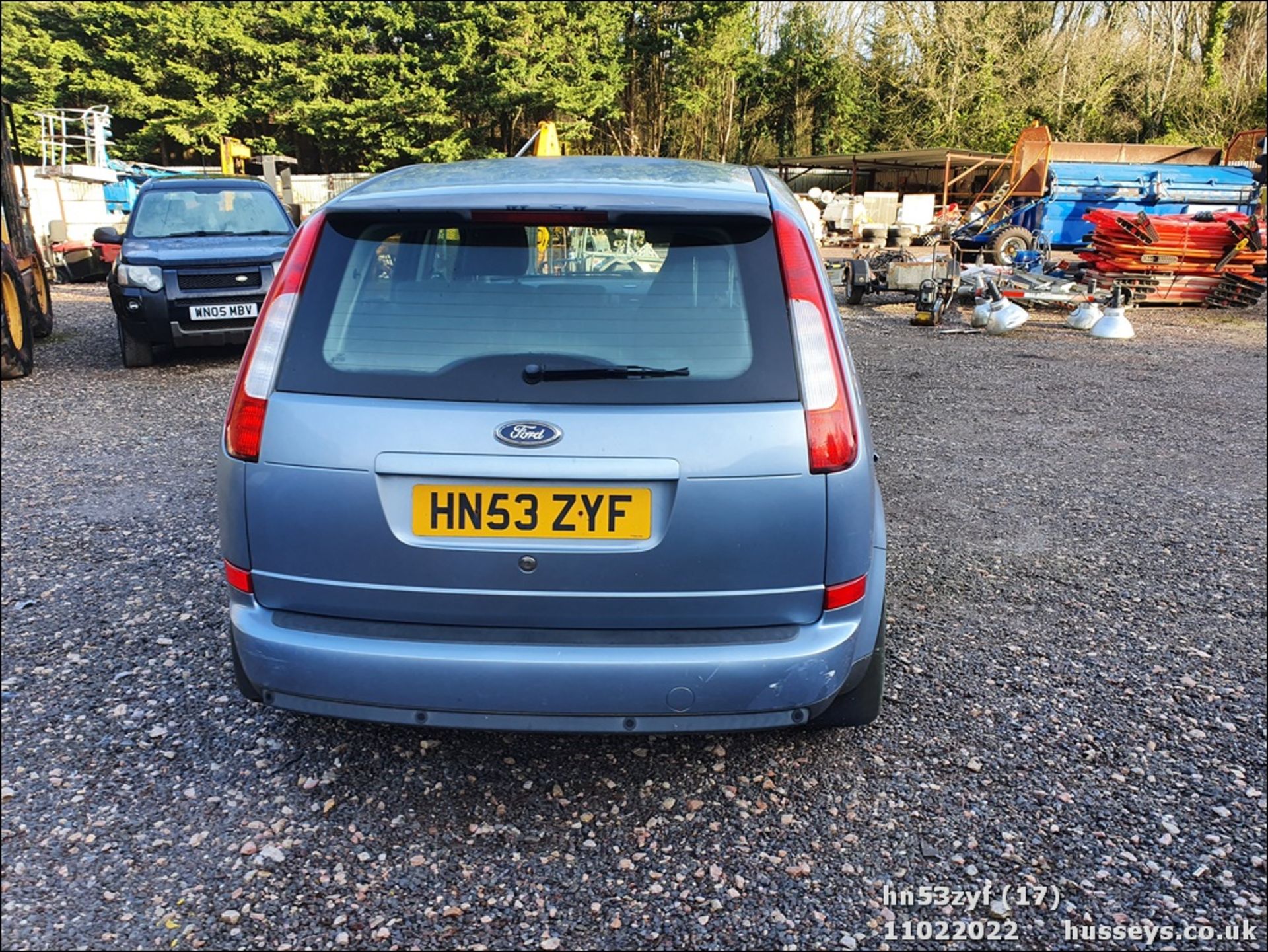 03/53 FORD FOCUS C-MAX ZETEC - 1798cc 5dr MPV (Silver, 114k) - Image 17 of 34