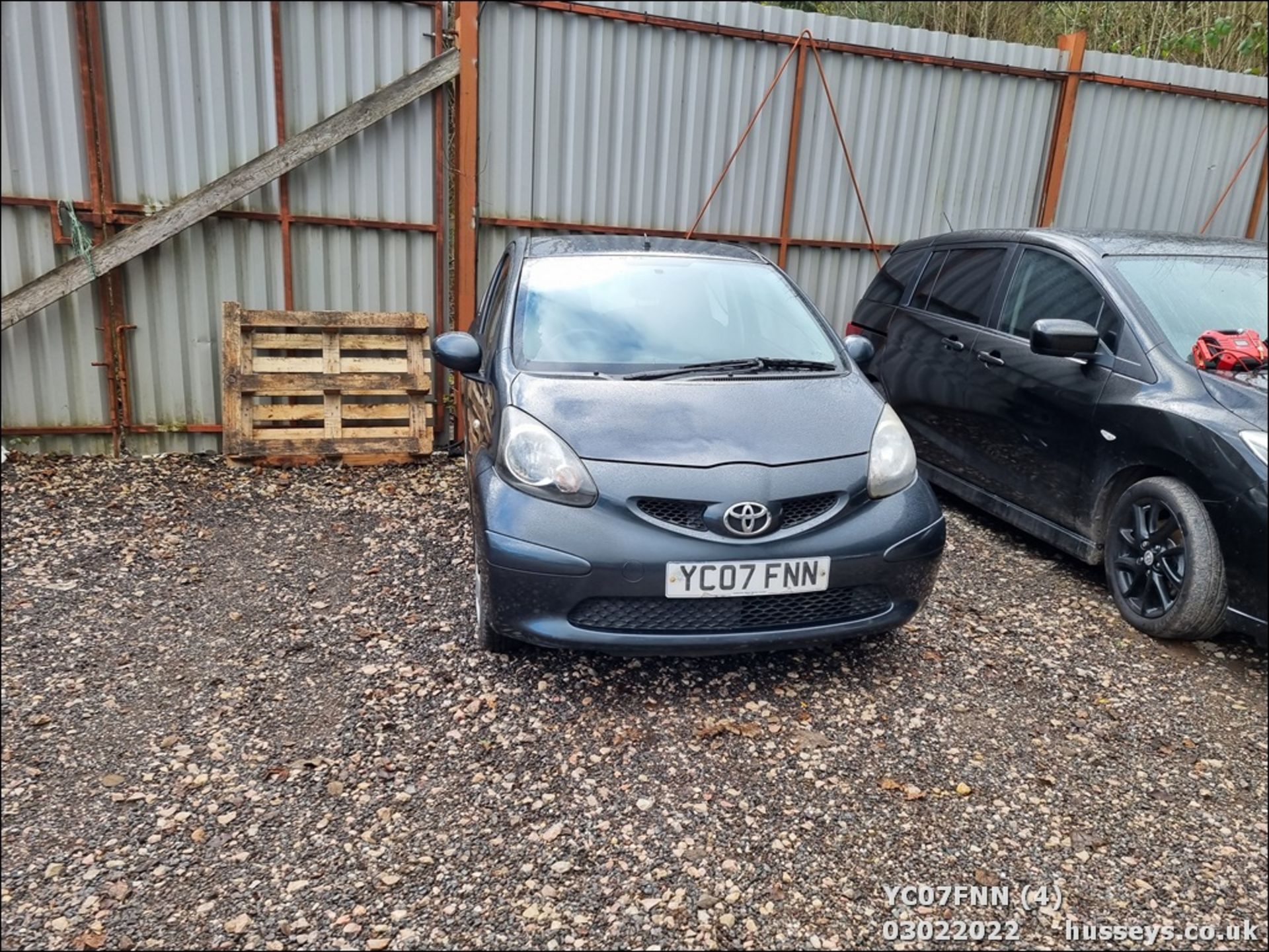 07/07 TOYOTA AYGO+ VVT-I - 998cc 3dr Hatchback (Grey, 137k) - Image 4 of 22