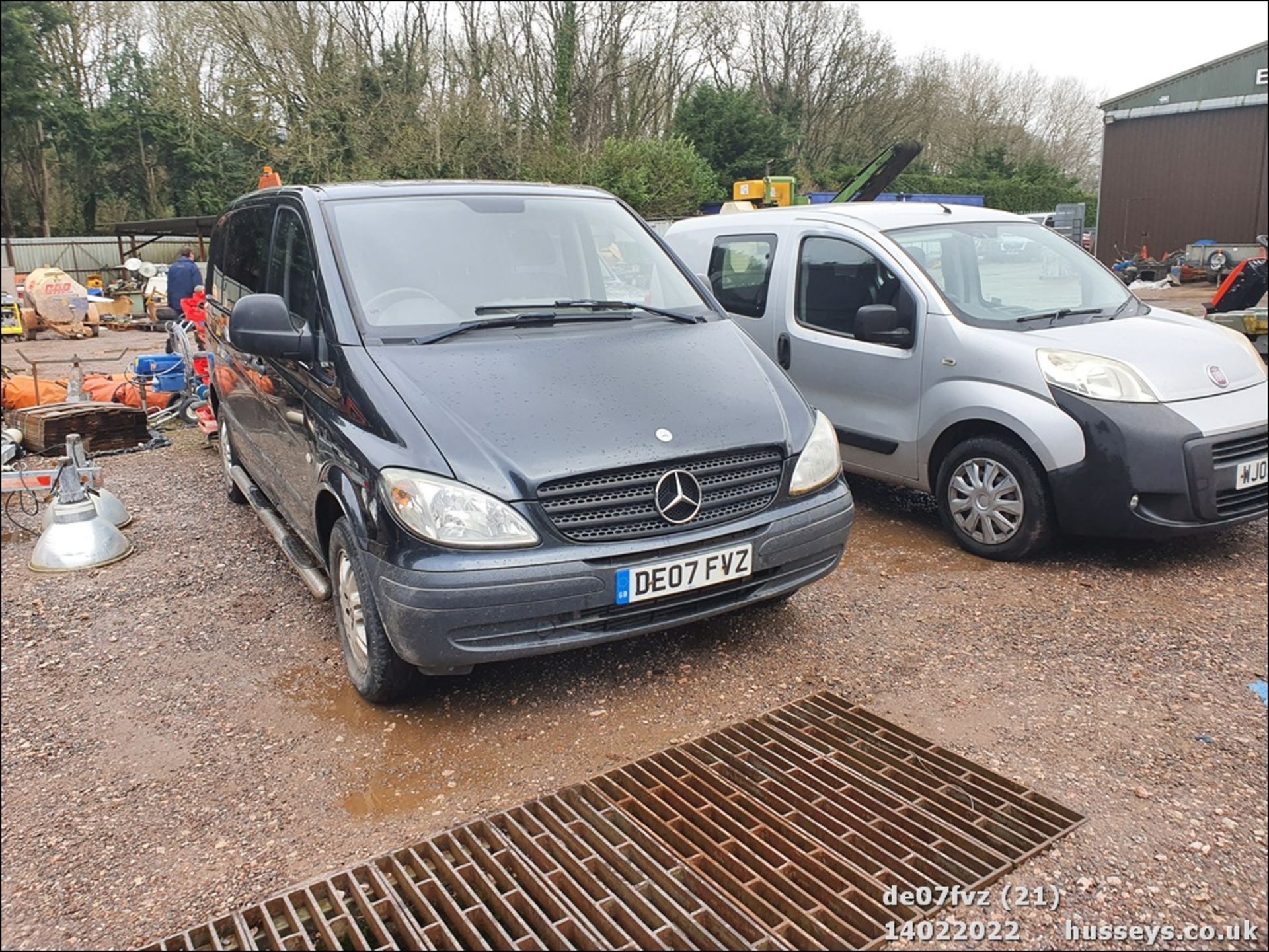 07/07 MERCEDES VITO 111 CDI COMPACT - 2148cc Van (Black) - Image 21 of 29