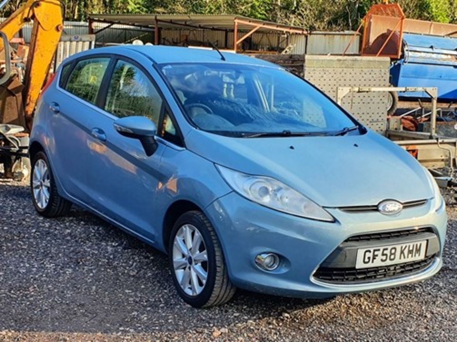 08/58 FORD FIESTA ZETEC 68 TDCI - 1399cc 5dr Hatchback (Blue, 94k)