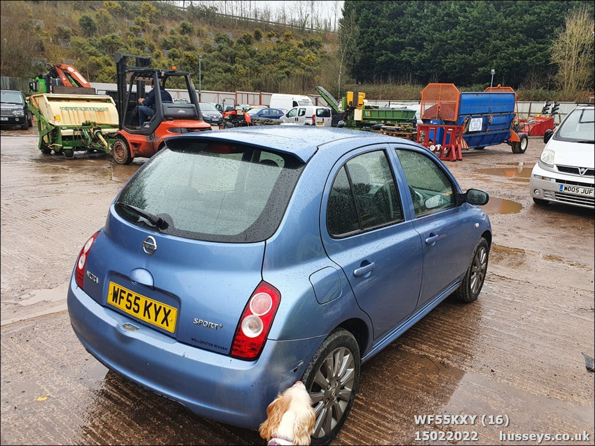 05/55 NISSAN MICRA SPORT+ - 1240cc 5dr Hatchback (Blue, 84k) - Image 17 of 33