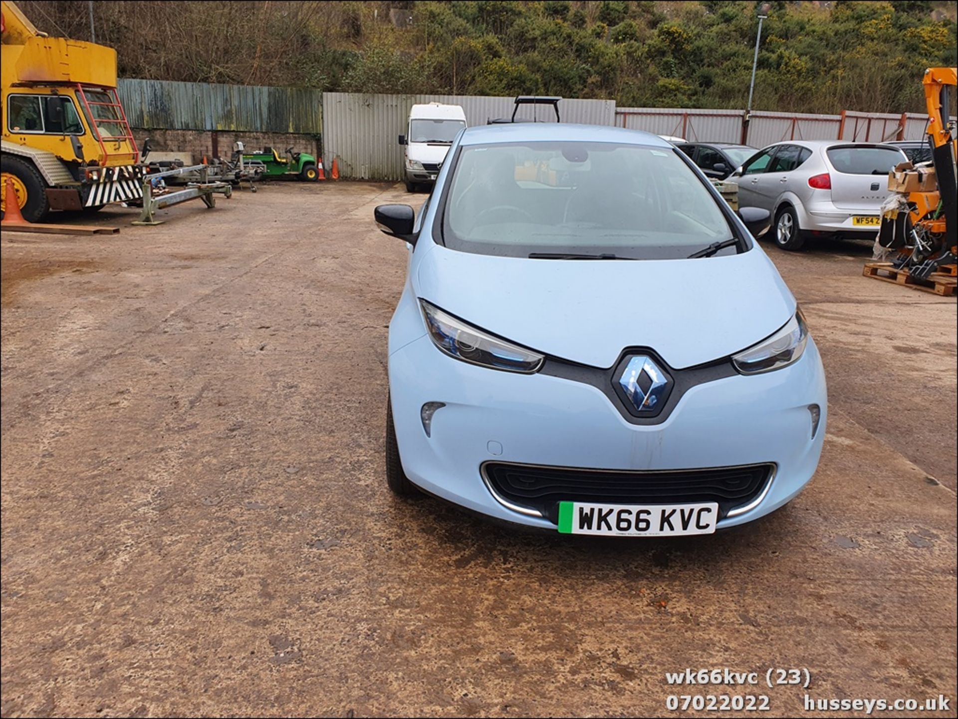 16/66 RENAULT ZOE I DYNAMIQUE NAV AUTO ELECTRIC 3dr Hatchback (Blue, 17k) - Image 23 of 27