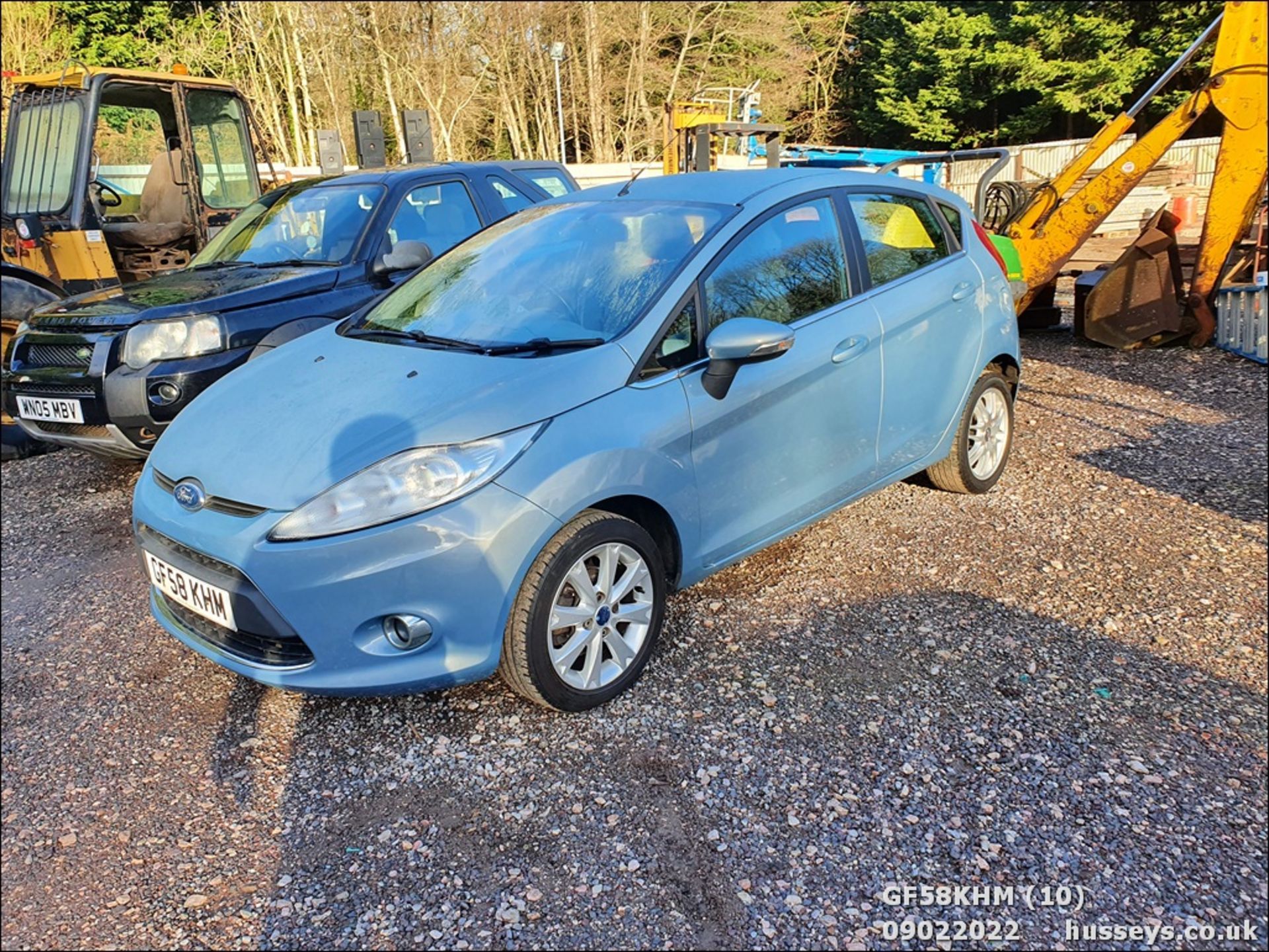 08/58 FORD FIESTA ZETEC 68 TDCI - 1399cc 5dr Hatchback (Blue, 94k) - Image 11 of 44