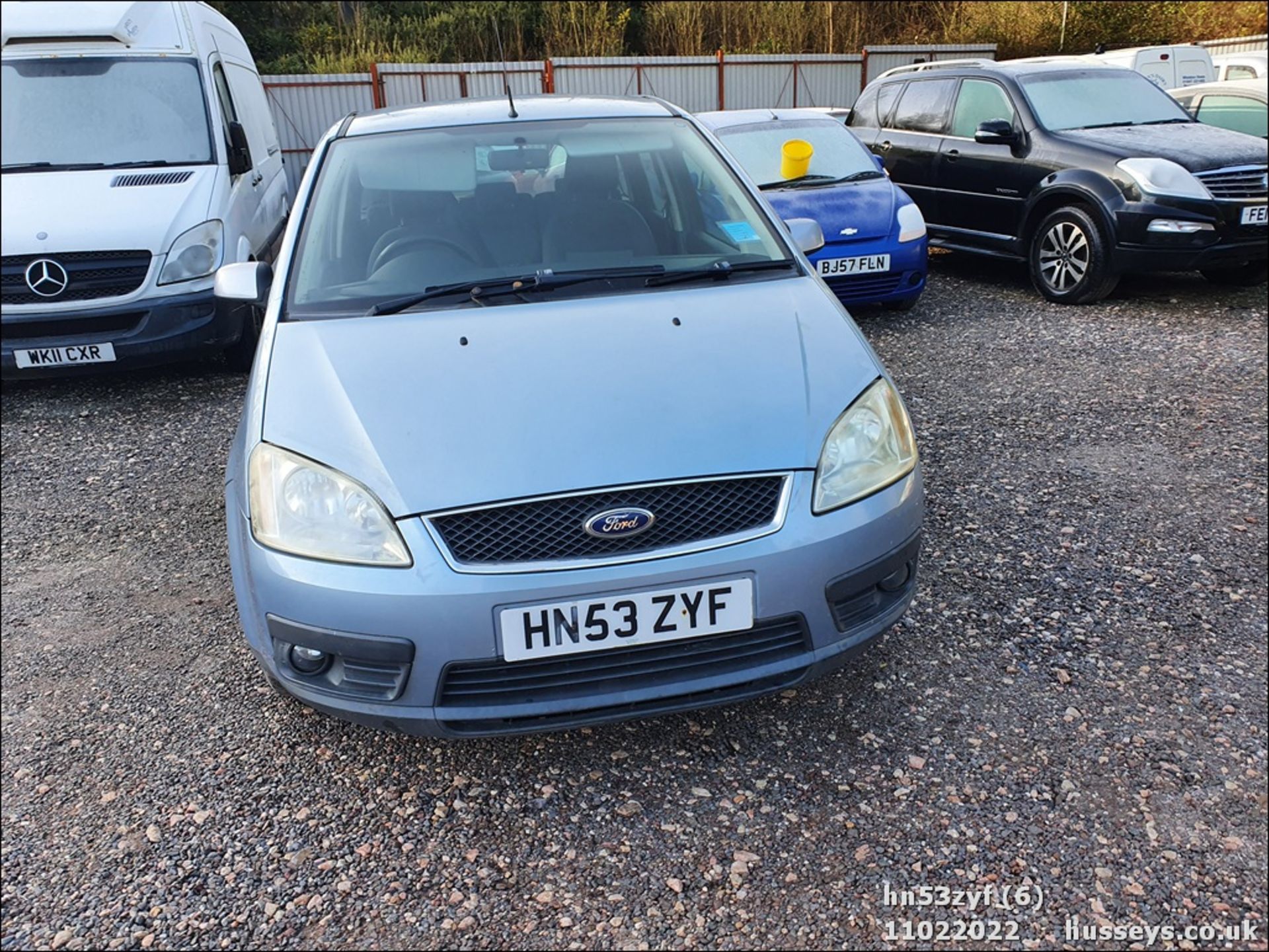 03/53 FORD FOCUS C-MAX ZETEC - 1798cc 5dr MPV (Silver, 114k) - Image 6 of 34