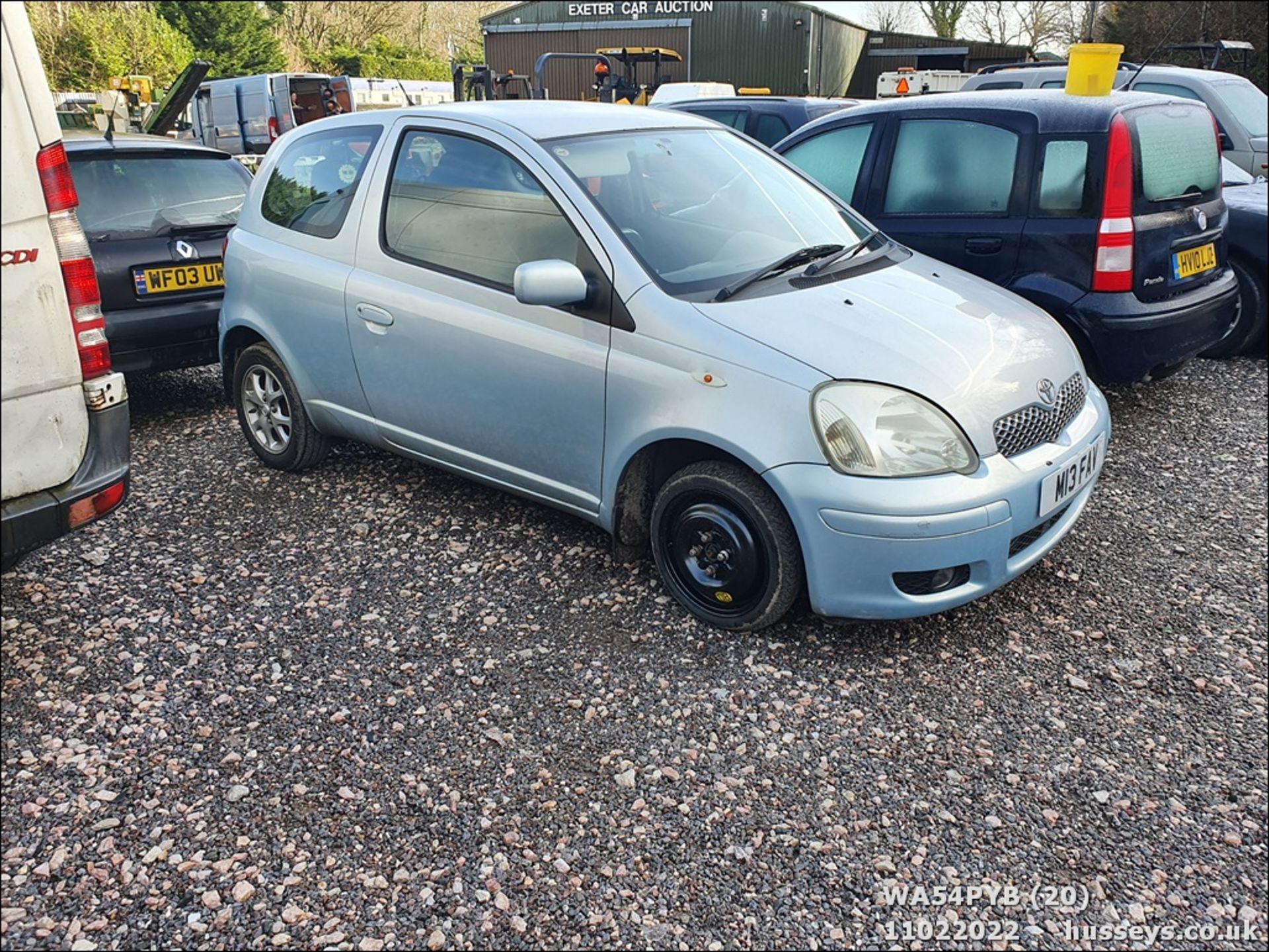 04/54 TOYOTA YARIS BLUE - 1299cc 3dr Hatchback (Blue, 112k) - Image 20 of 20