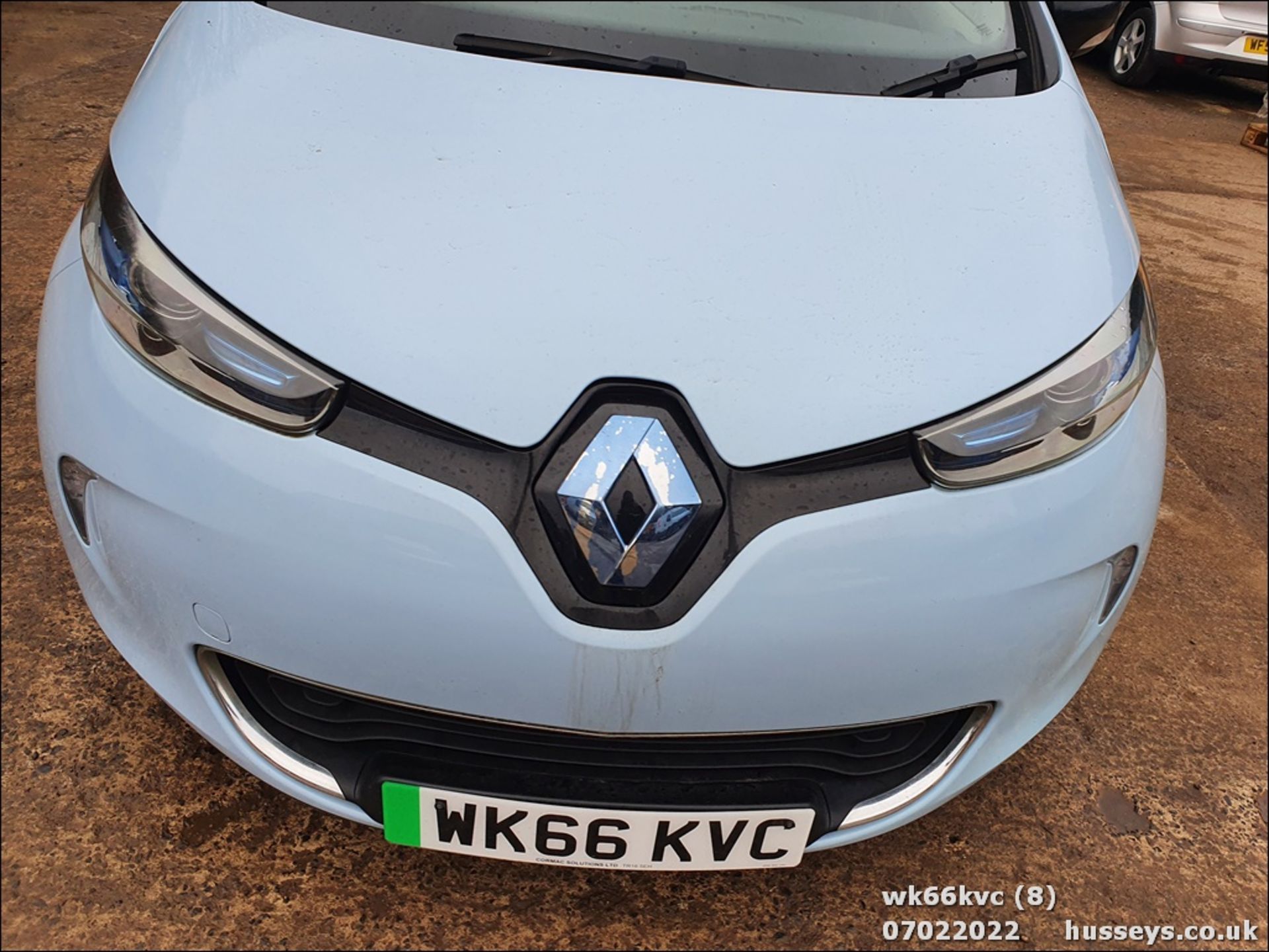 16/66 RENAULT ZOE I DYNAMIQUE NAV AUTO ELECTRIC 3dr Hatchback (Blue, 17k) - Image 8 of 27