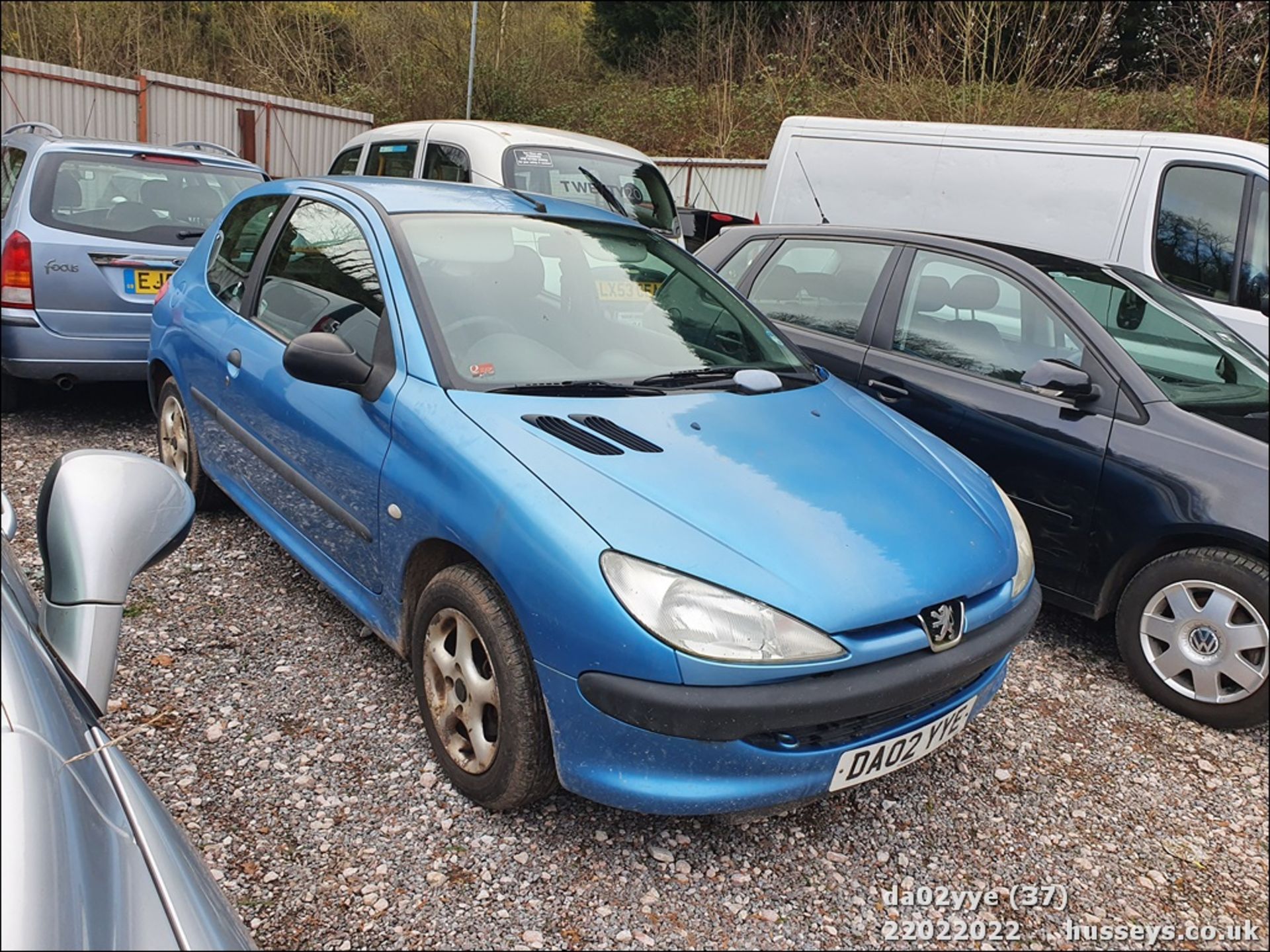 02/02 PEUGEOT 206 STYLE HDI - 1398cc 3dr Hatchback (Blue, 103k) - Image 37 of 38