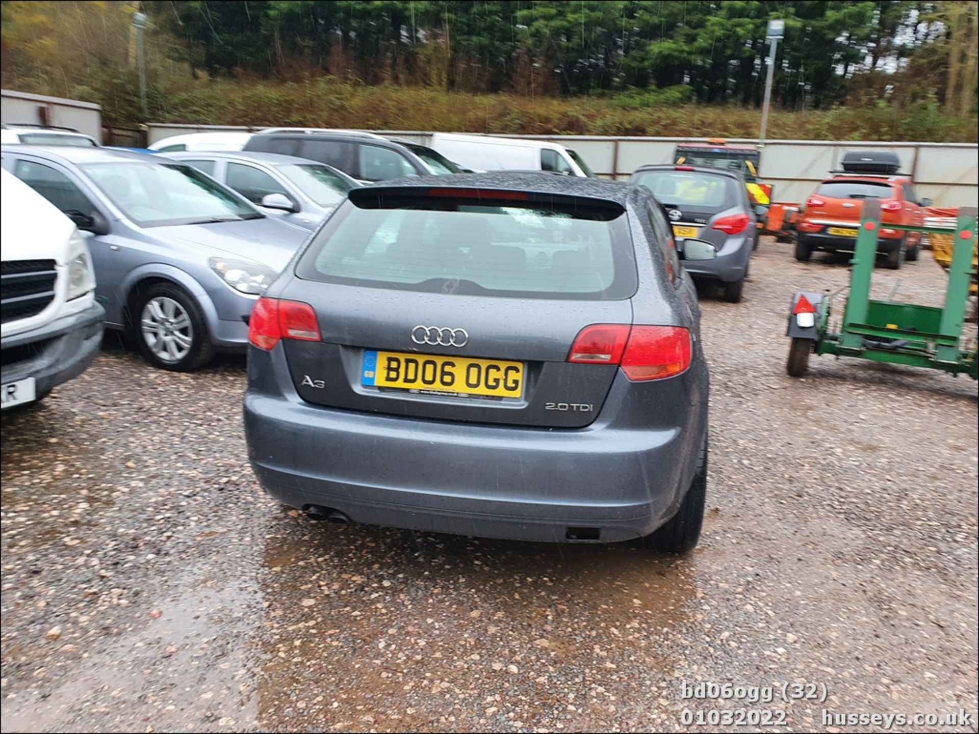 06/06 AUDI A3 TDI S LINE AUTO - 1968cc 5dr Hatchback (Grey) - Image 30 of 31