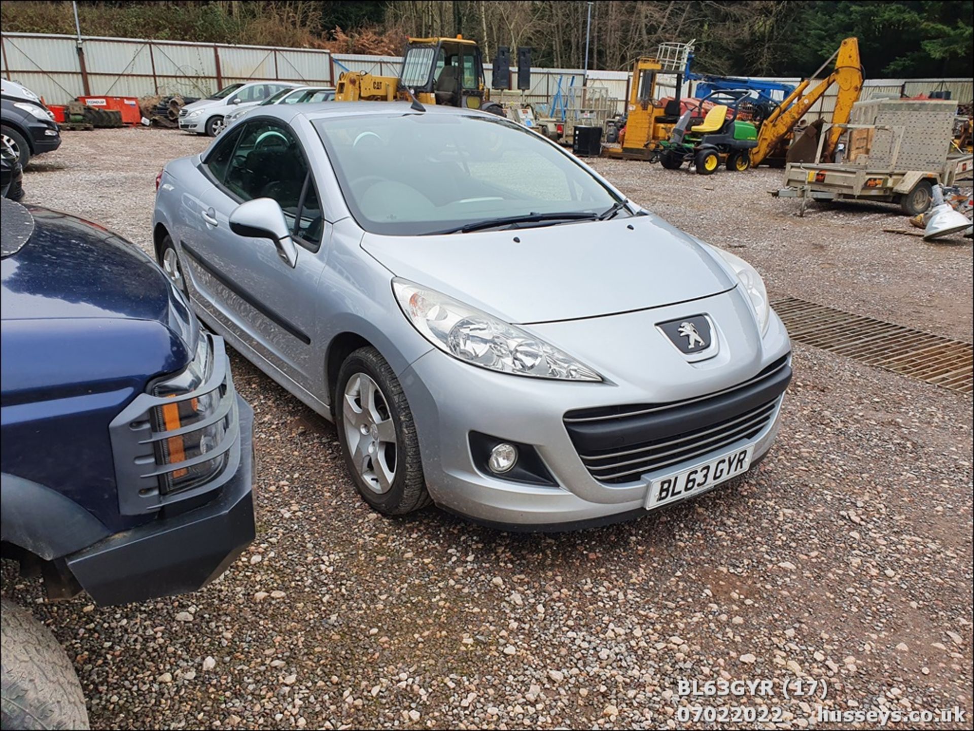 13/63 PEUGEOT 207 CC ACTIVE - 1598cc 2dr Convertible (Silver, 74k) - Image 16 of 19