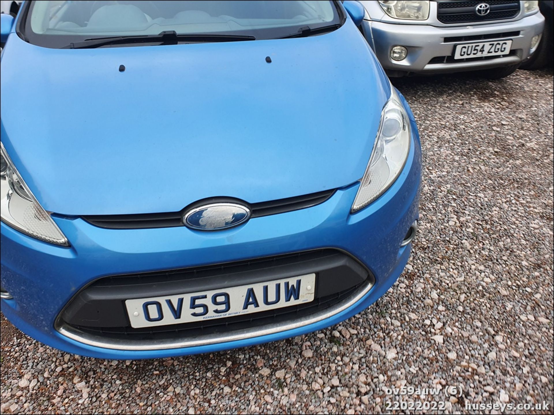 09/59 FORD FIESTA ZETEC 68 TDCI - 1399cc 5dr Hatchback (Blue, 99k) - Image 7 of 26