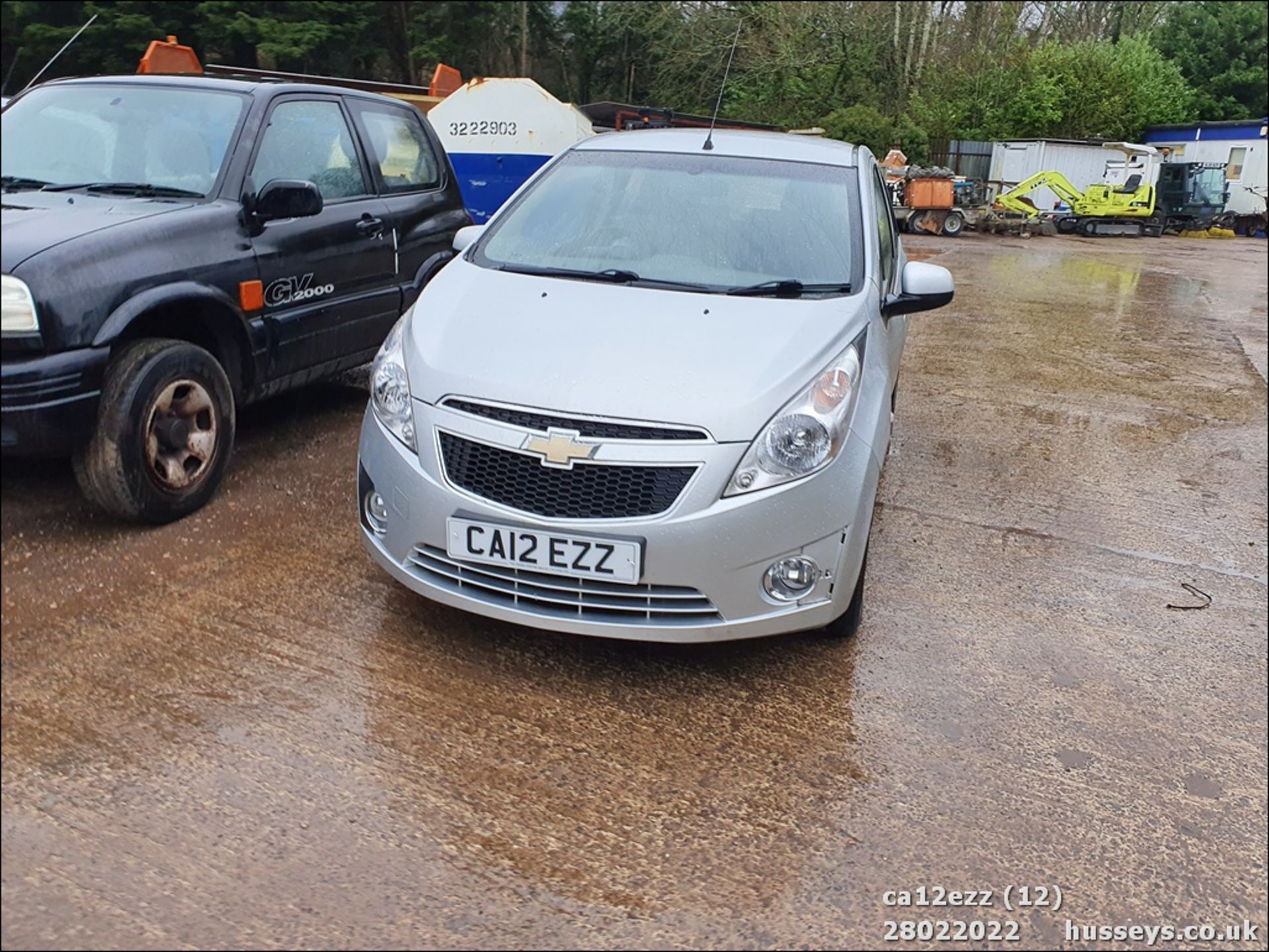 12/12 CHEVROLET SPARK LS - 1206cc 5dr Hatchback (Silver, 50k) - Image 12 of 37