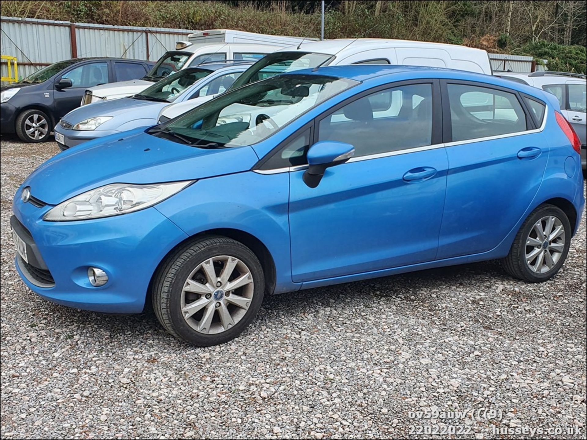 09/59 FORD FIESTA ZETEC 68 TDCI - 1399cc 5dr Hatchback (Blue, 99k)