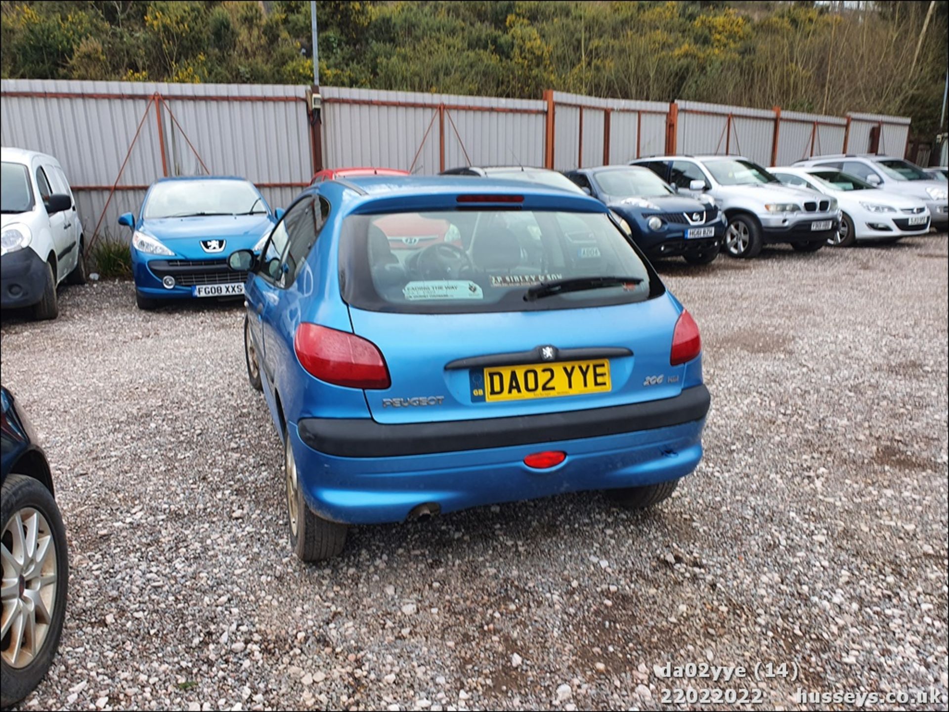 02/02 PEUGEOT 206 STYLE HDI - 1398cc 3dr Hatchback (Blue, 103k) - Image 14 of 38