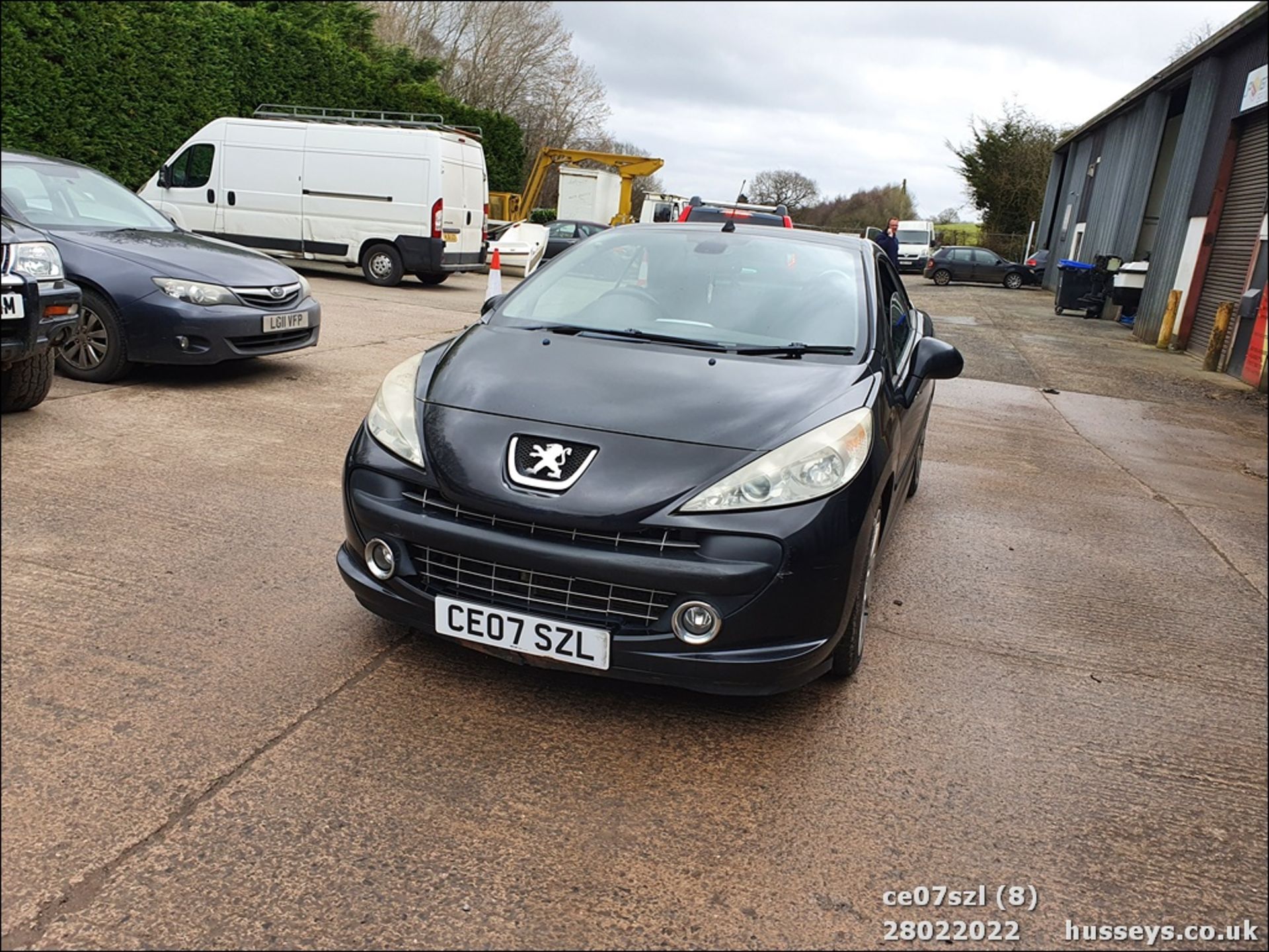 07/07 PEUGEOT 207 GT CC - 1598cc 2dr Convertible (Black, 103k) - Image 8 of 42