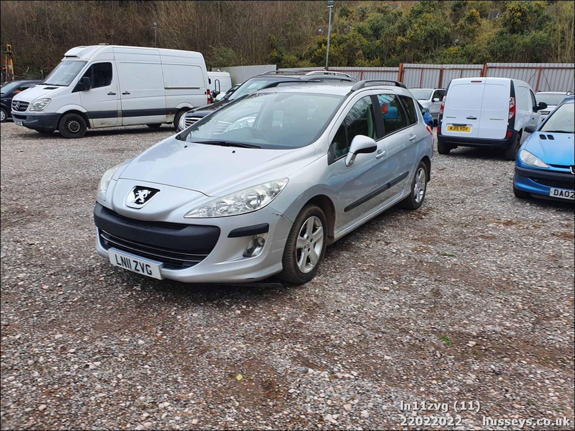 11/11 PEUGEOT 308 S SW HDI 92 - 1560cc 5dr Estate (Silver, 115k) - Image 12 of 46