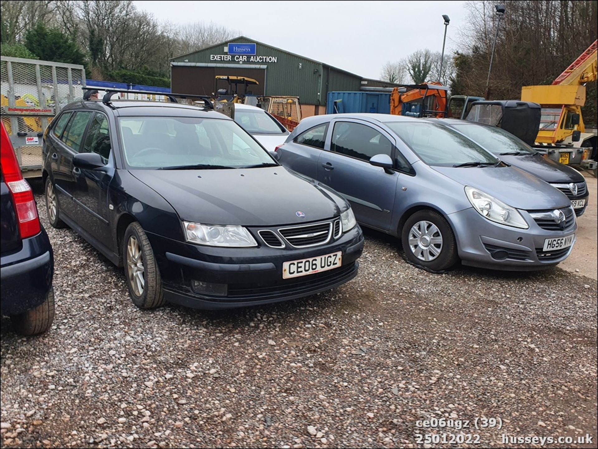 06/06 SAAB 9-3 LINEAR SPORT DT - 1910cc 5dr Estate (Black, 94k) - Image 39 of 40