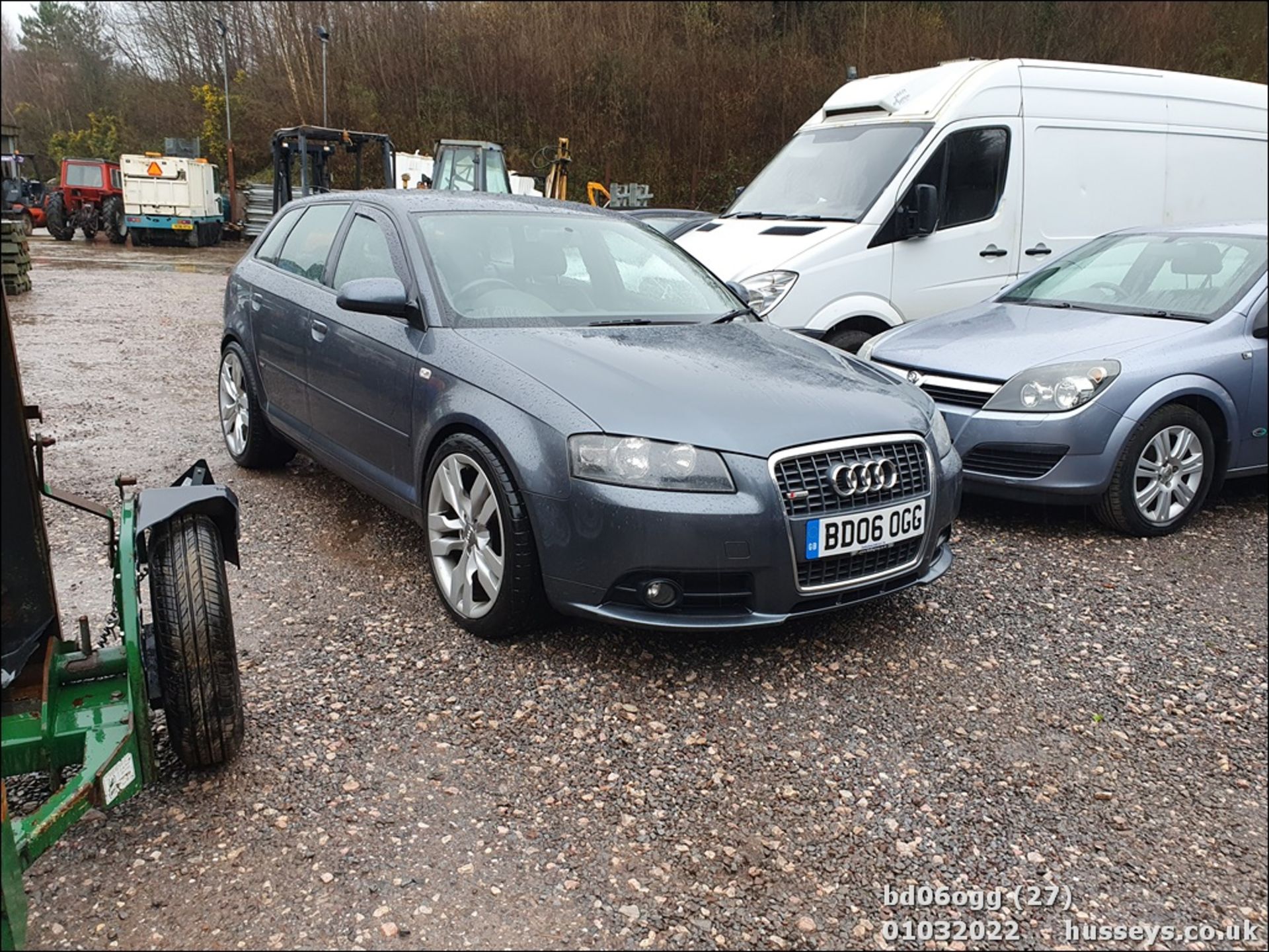 06/06 AUDI A3 TDI S LINE AUTO - 1968cc 5dr Hatchback (Grey) - Image 27 of 31